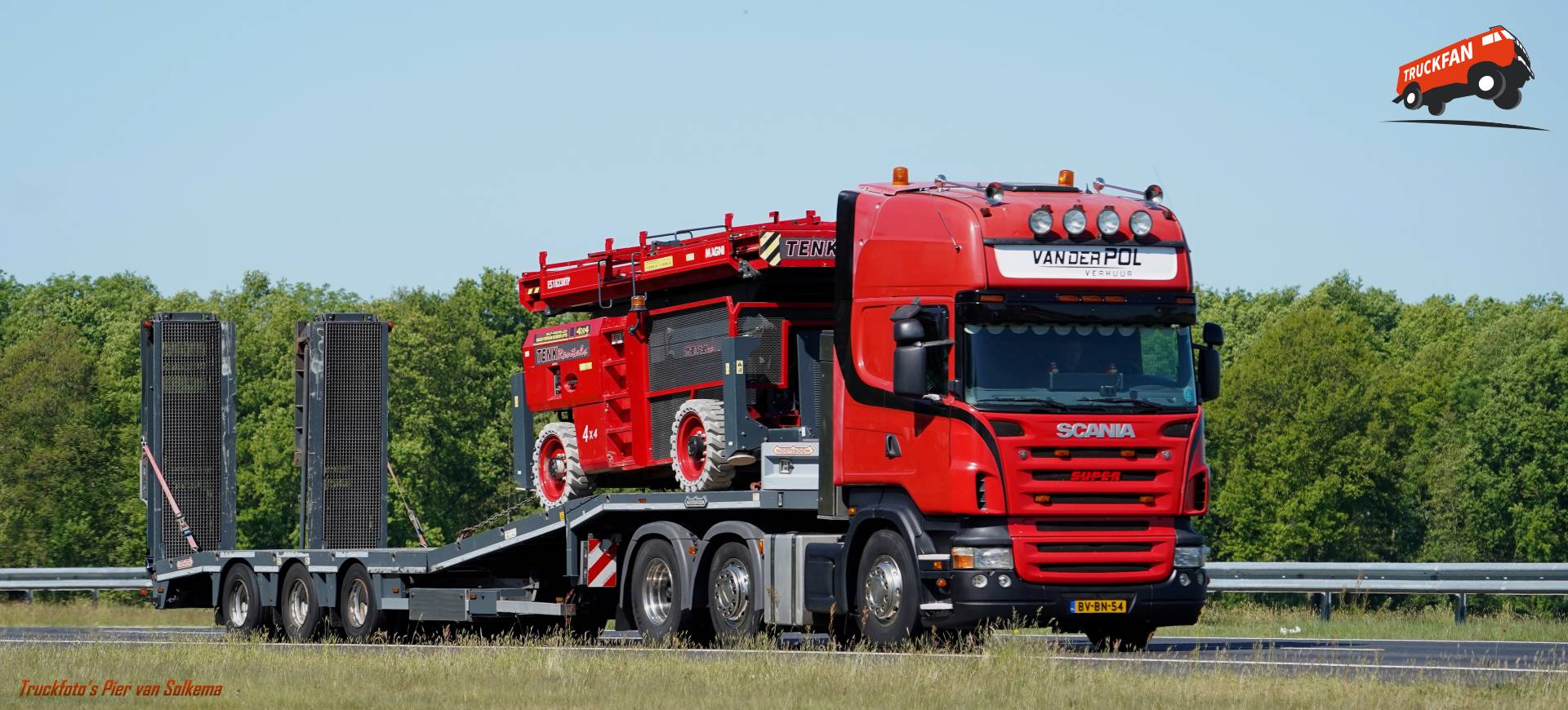 Scania R480 vrachtwagen van Bedrijf van der Pol