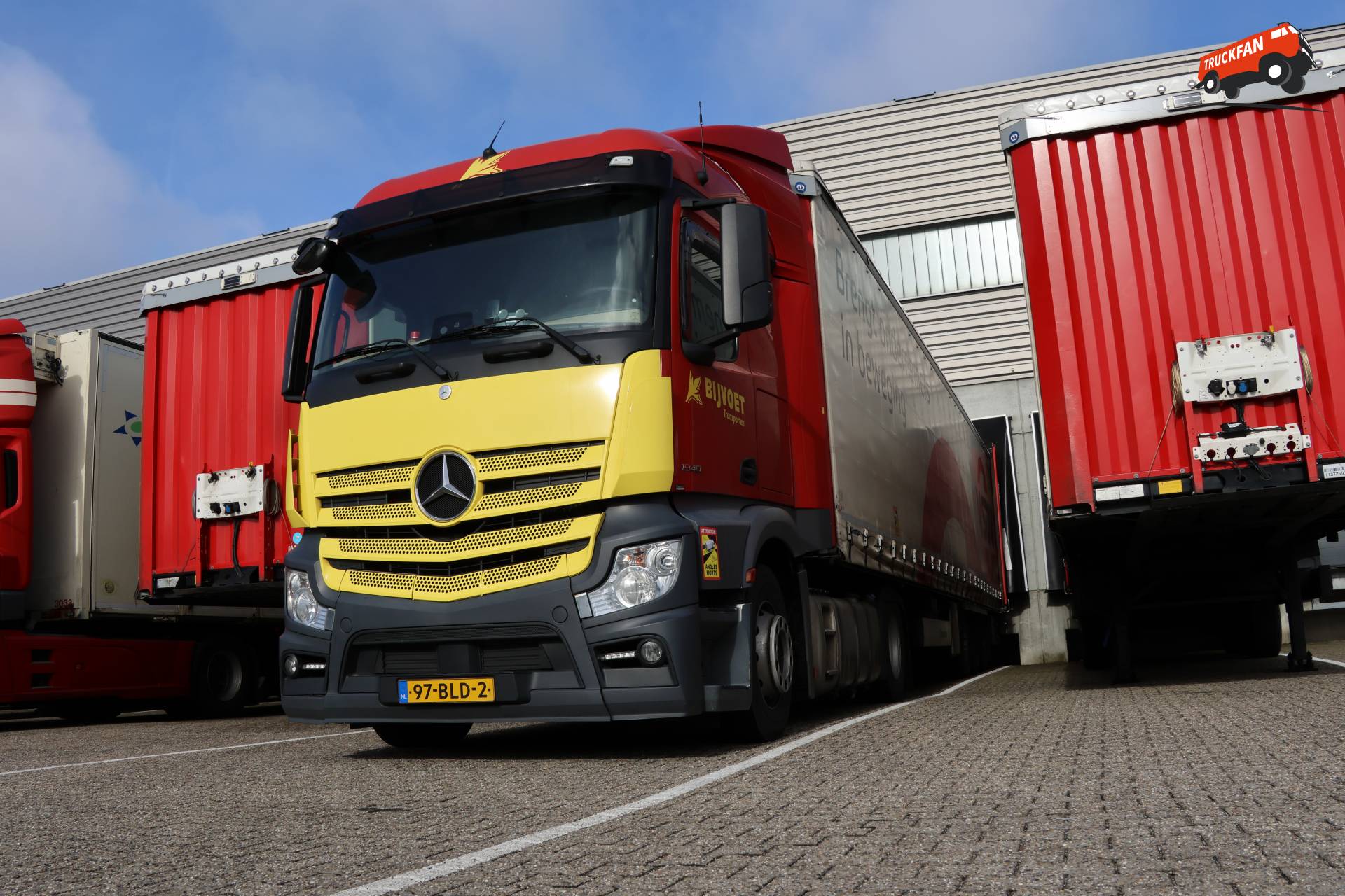 Mercedes-Benz Actros bij Bijvoet SVZ kennismakingsdag