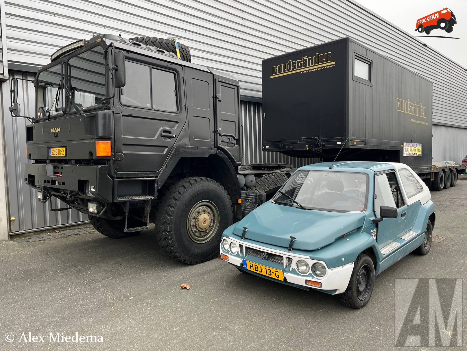 MAN KAT truck at Racing Expo Leeuwarden 2026