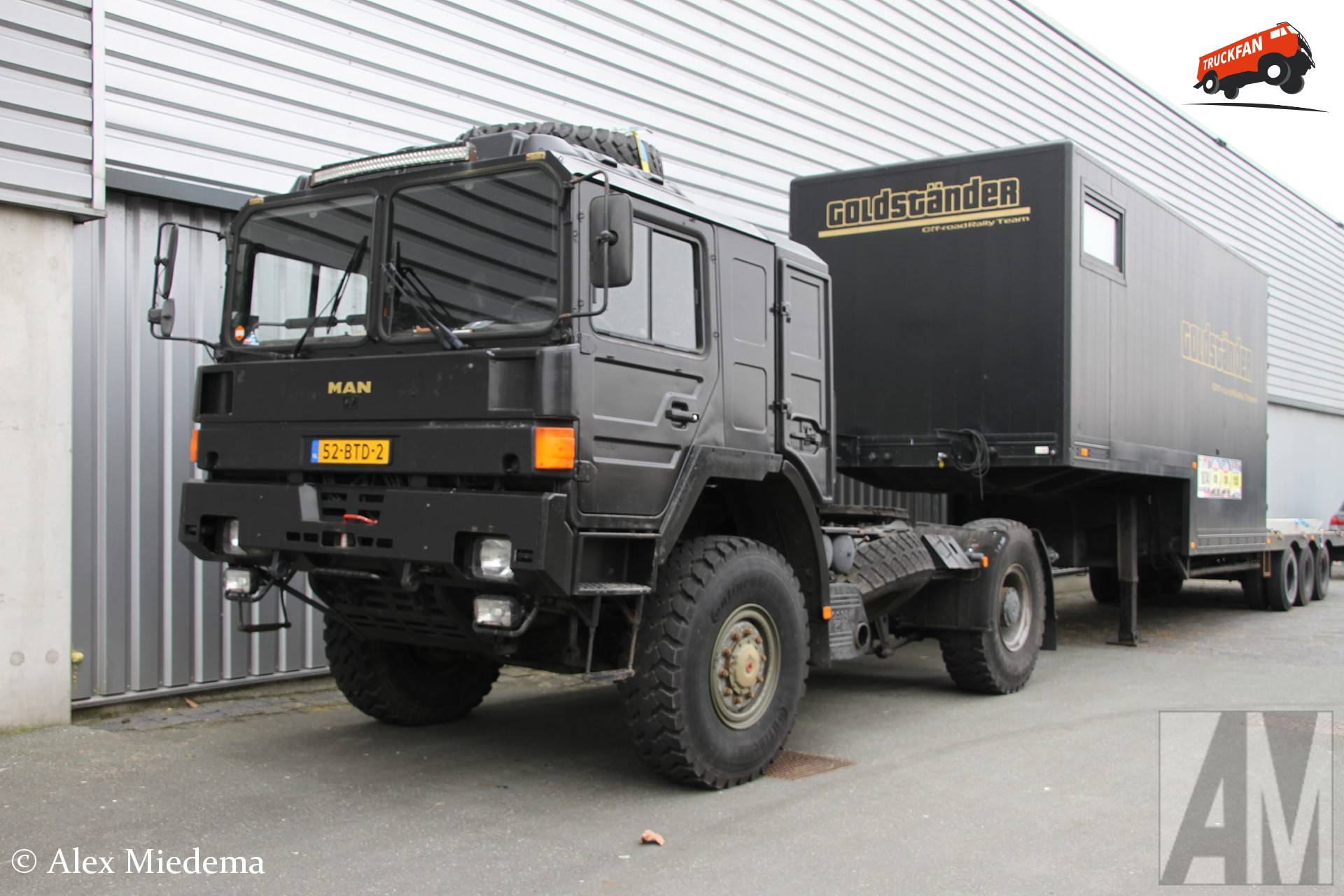 MAN truck at Racing Expo Leeuwarden