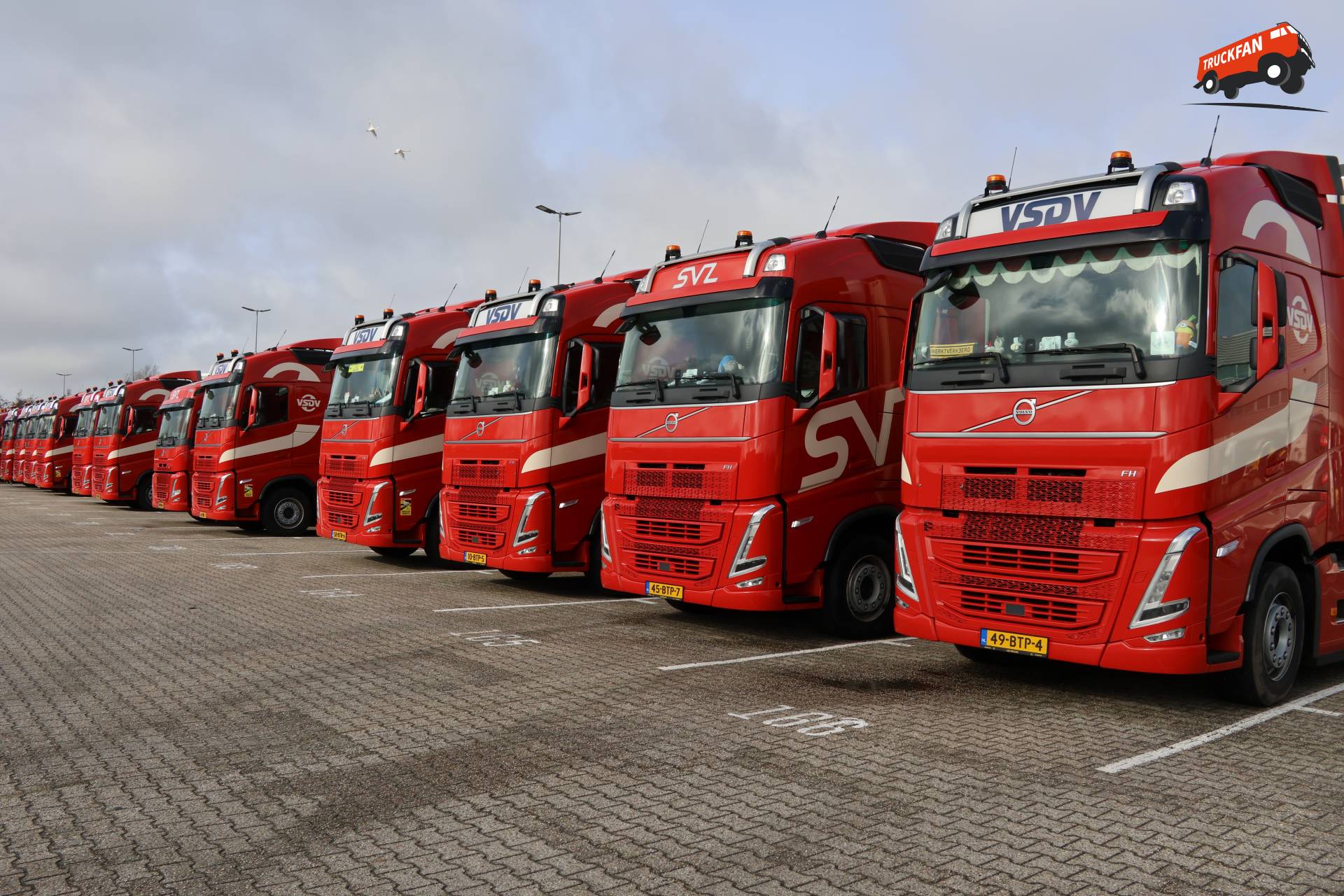 Volvo FH bij kennismakingsdag SVZ Transport