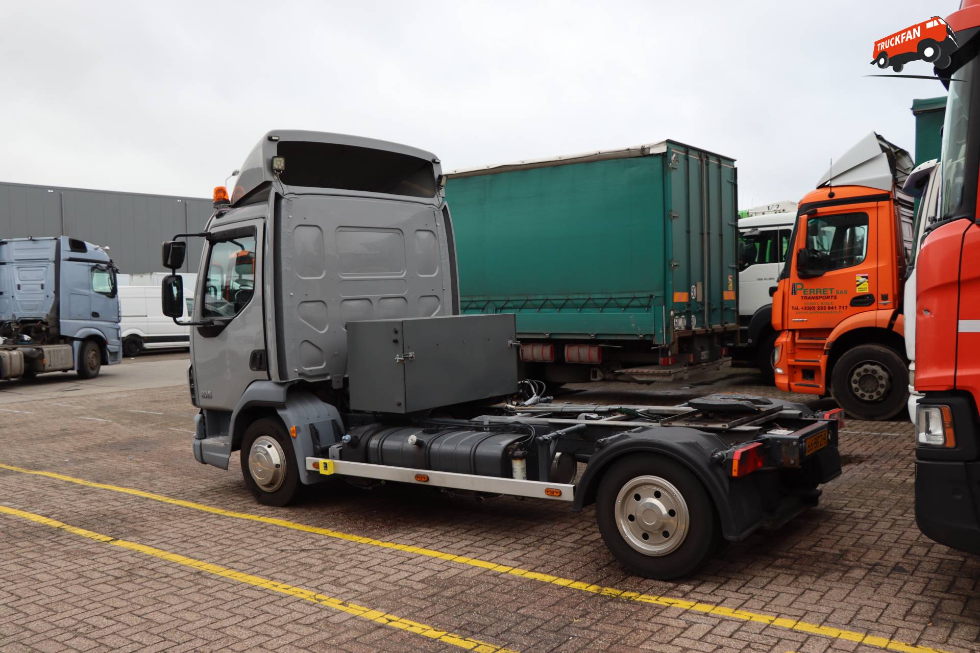 DAF LF45 truck binnenkomst Kleyn Trucks