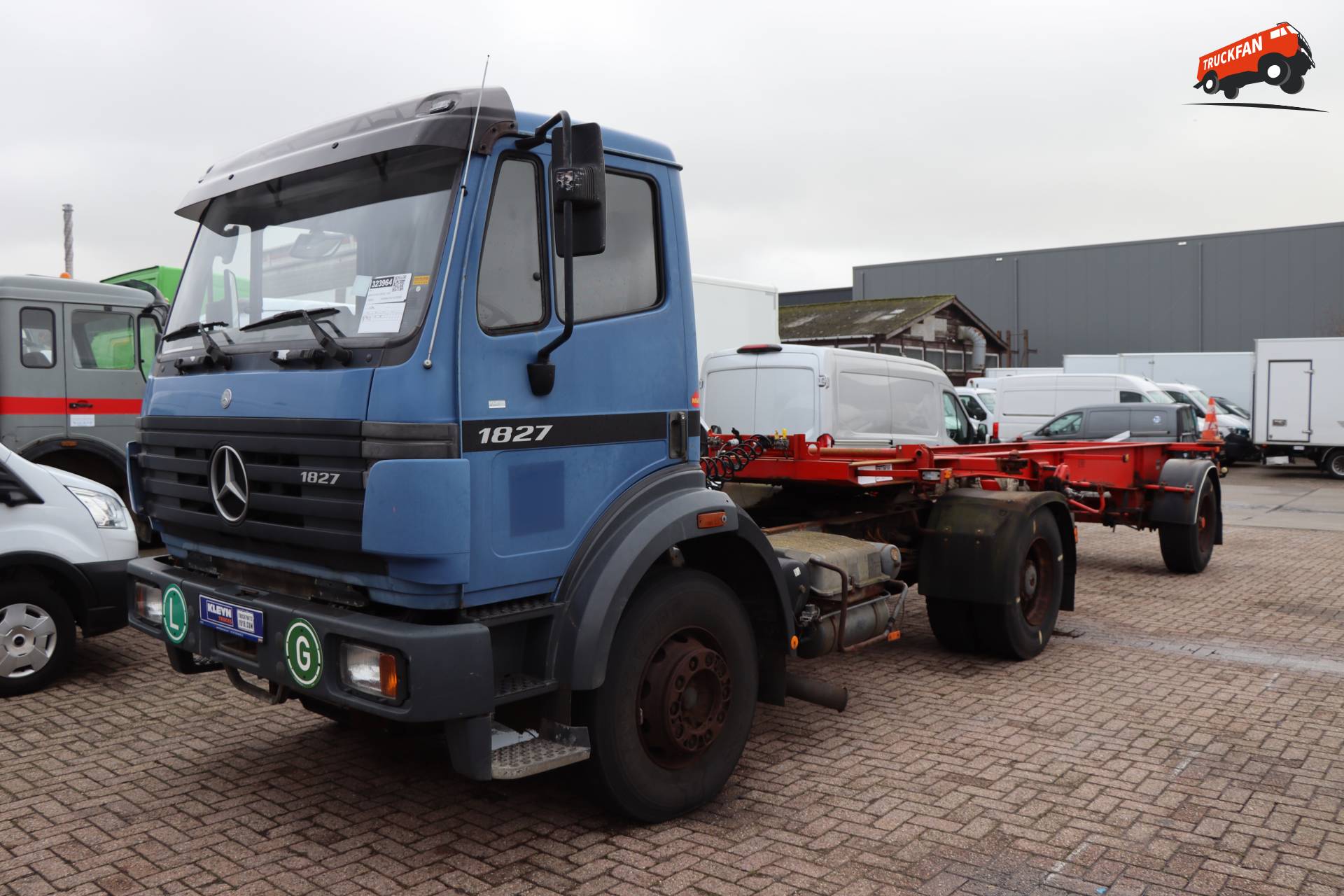 DAPA oplegger met Mercedes-Benz SK 94