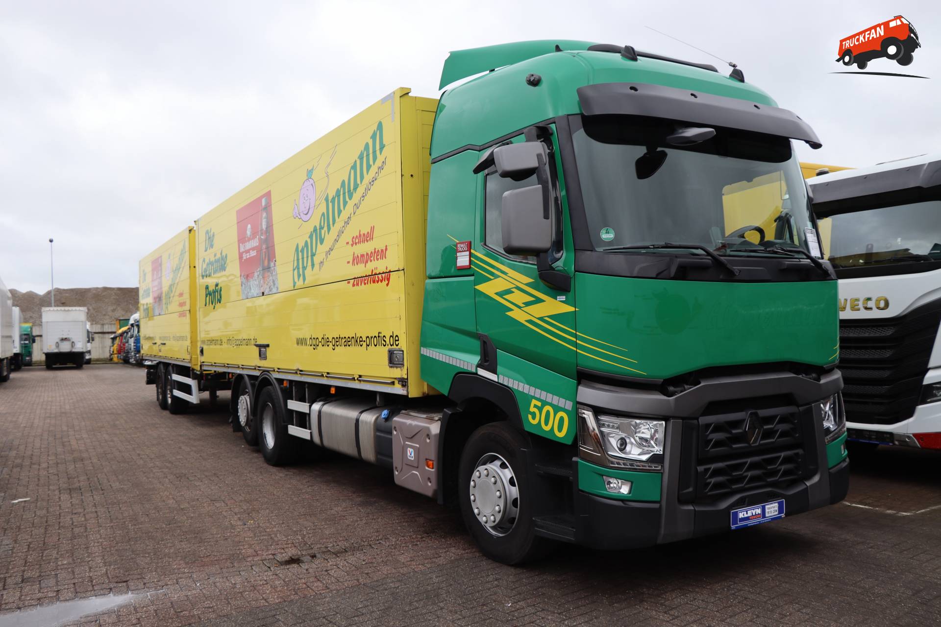 Renault T-serie vrachtwagen voor dranktransport