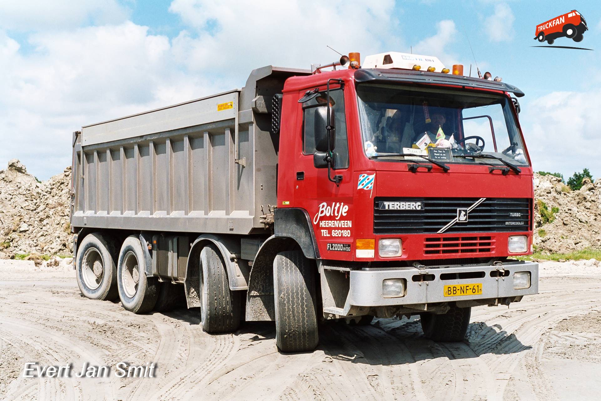Terberg FL2000 truck in Dokkum