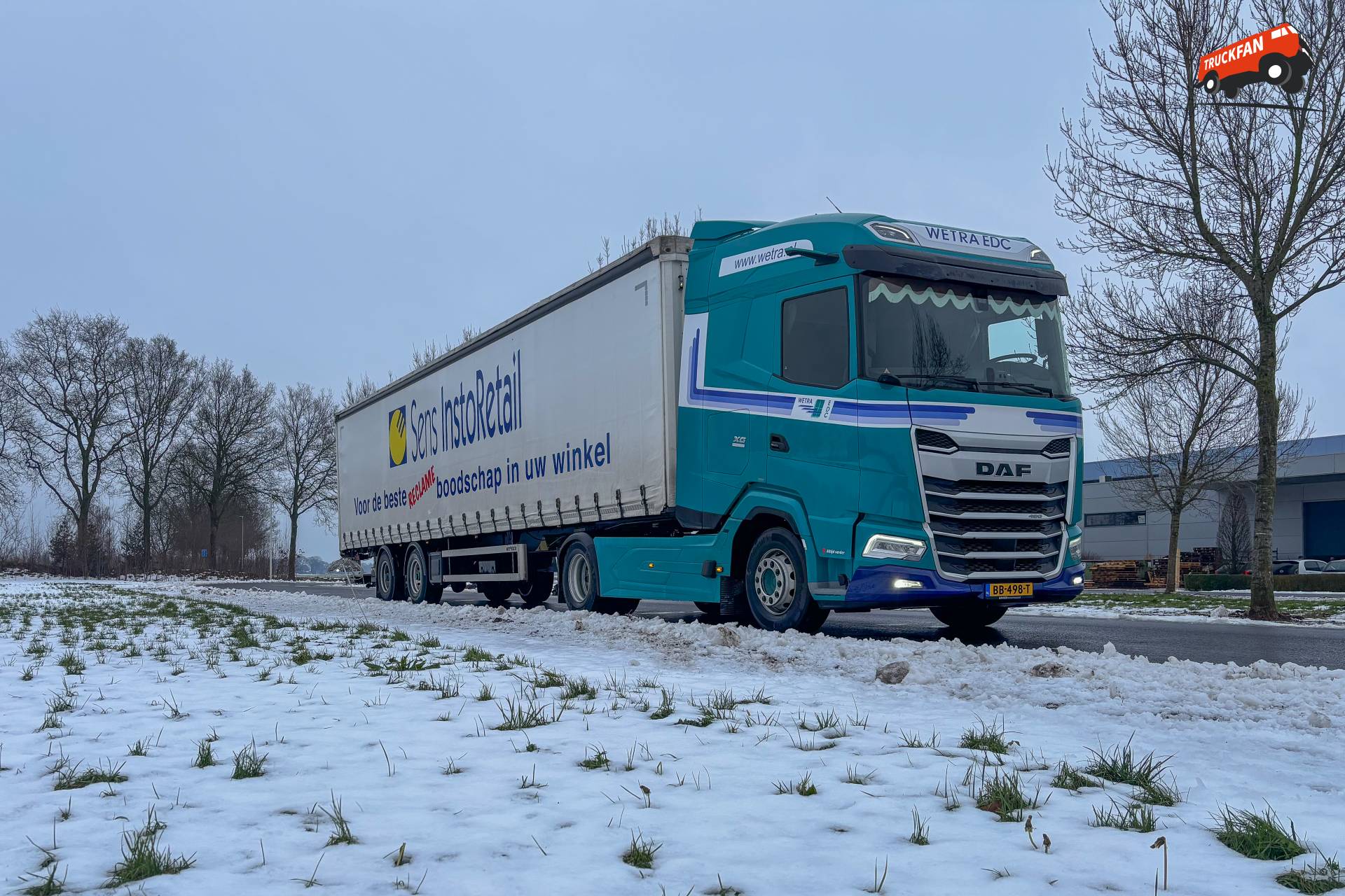 DAF XG 480 FT Wetra European Distribution Centre EDC Nieuw-Amsterdam