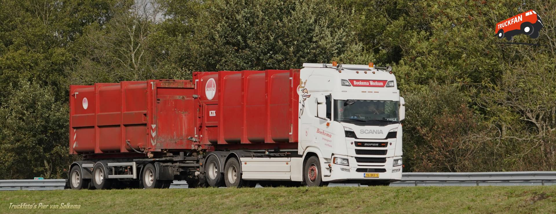 Scania R450 vrachtwagen van Boekema