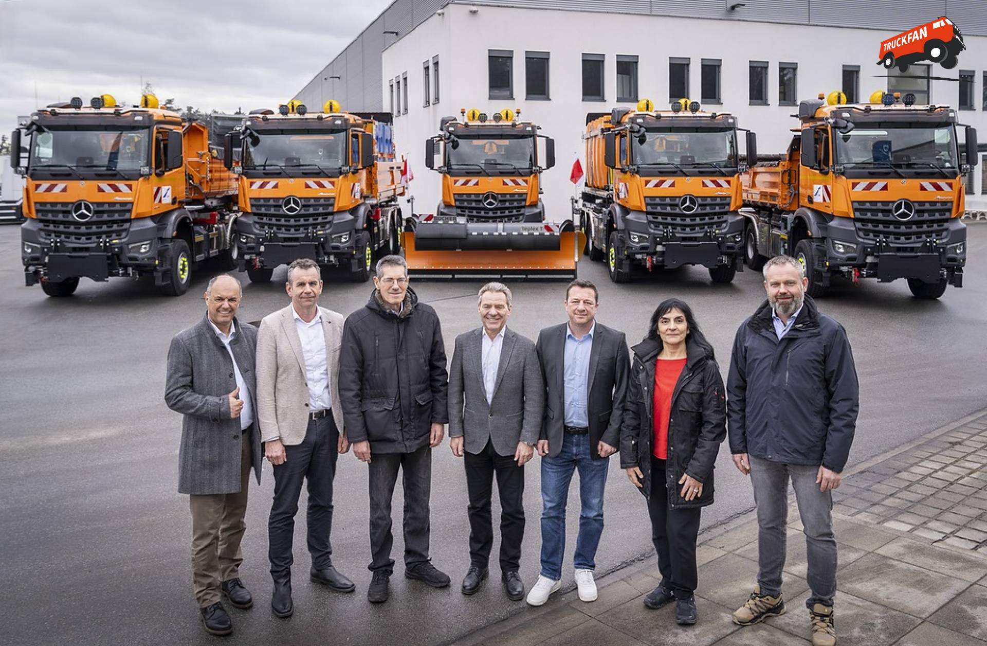 Mercedes-Benz Arocs winterdienstvoertuigen in Rijnland-Palts