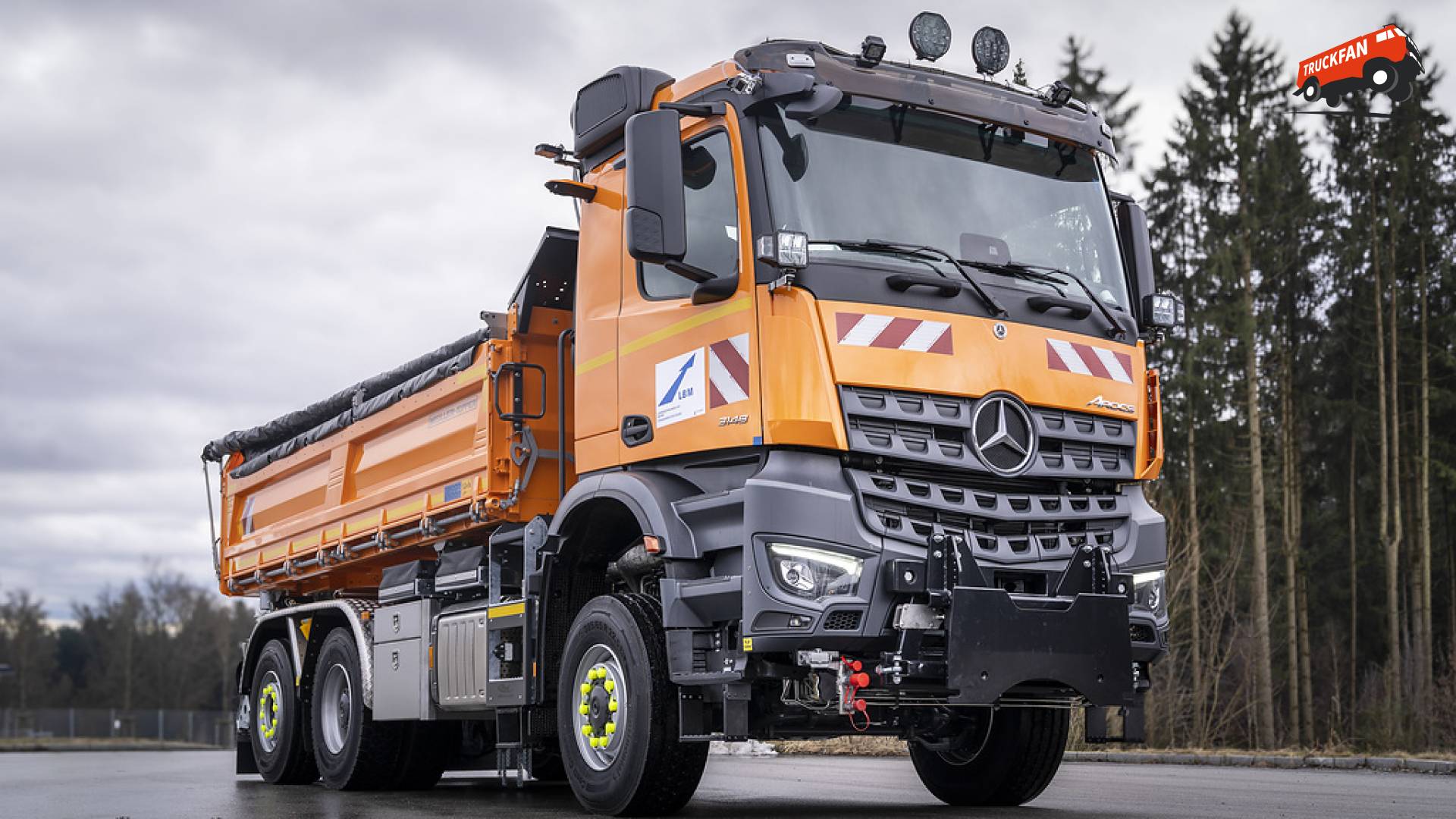 Mercedes-Benz Arocs winterdienstvoertuigen in Rijnland-Palts