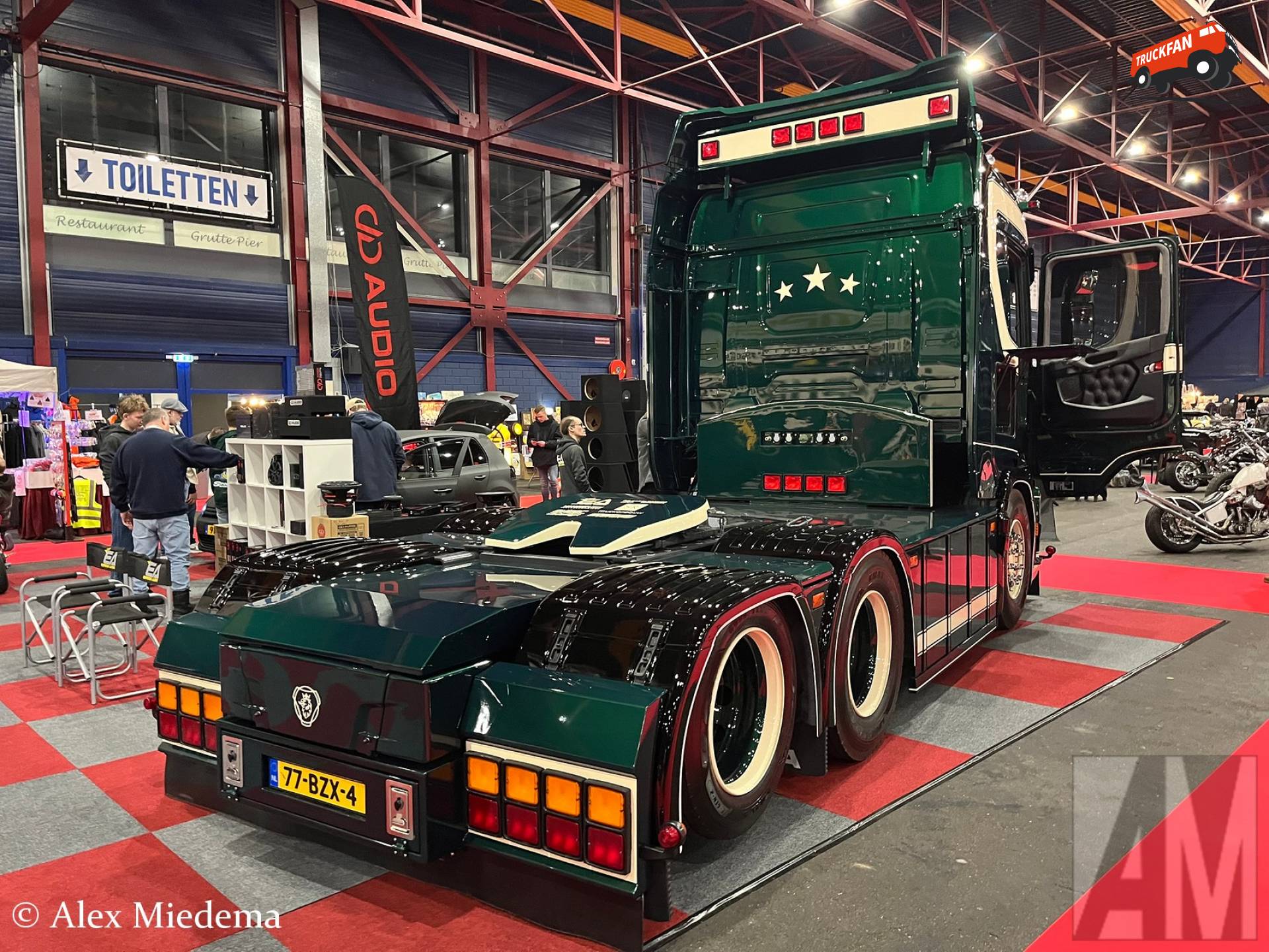 Scania 660R bij Racing Expo Leeuwarden