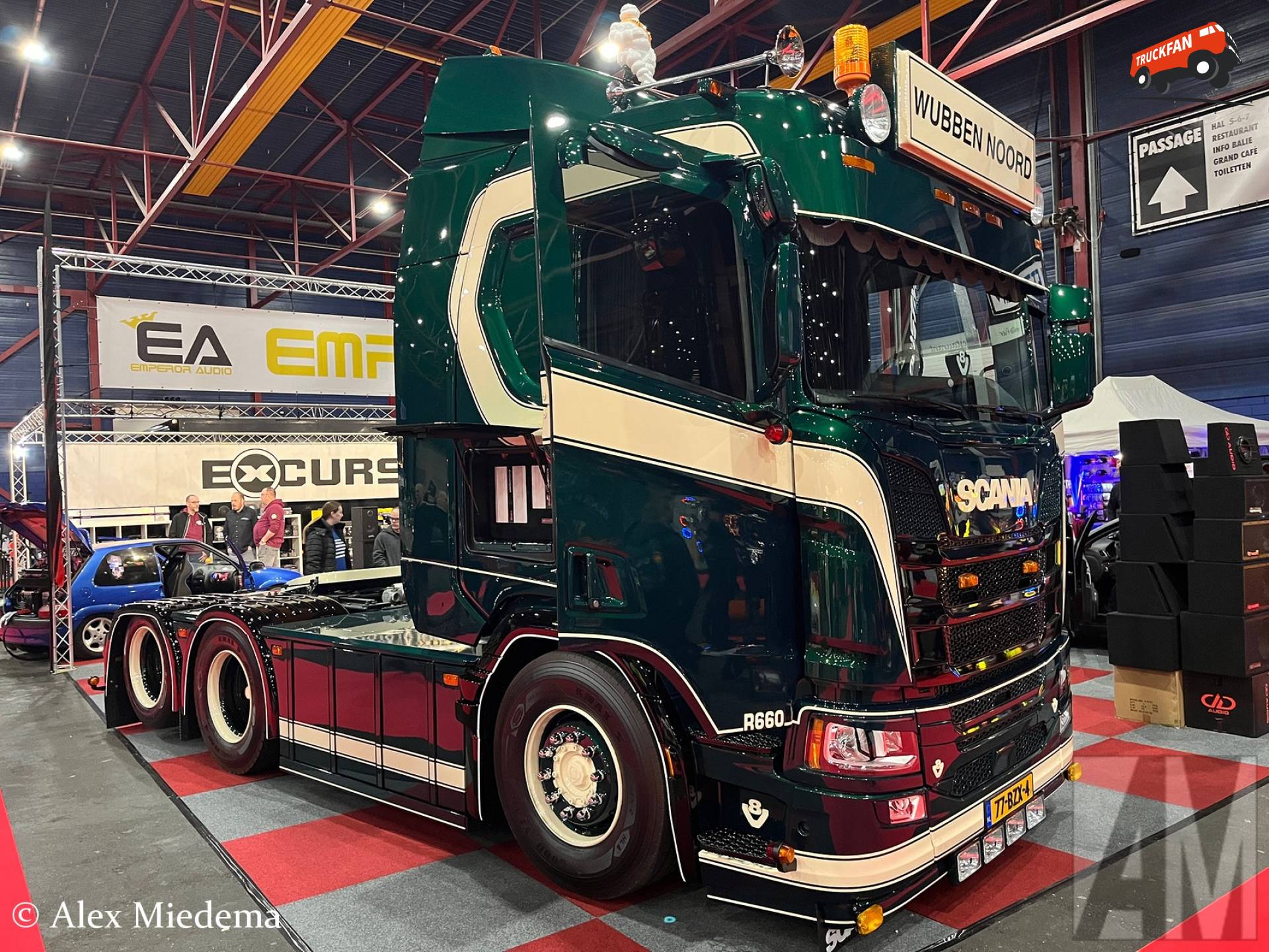 Scania 660R bij Racing Expo Leeuwarden