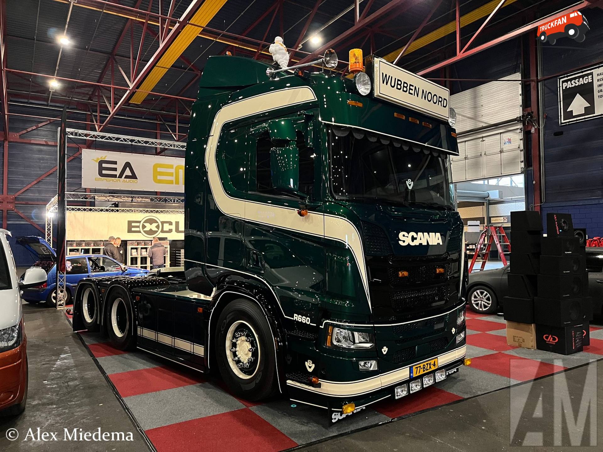 Scania 660R bij Racing Expo Leeuwarden