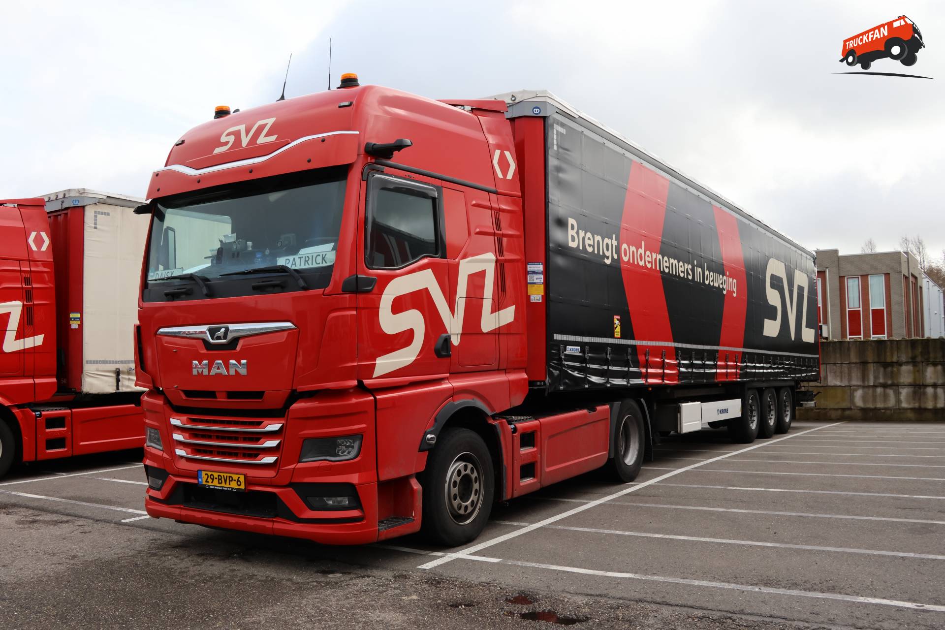 MAN TGX 3e generatie vrachtwagen bij SVZ