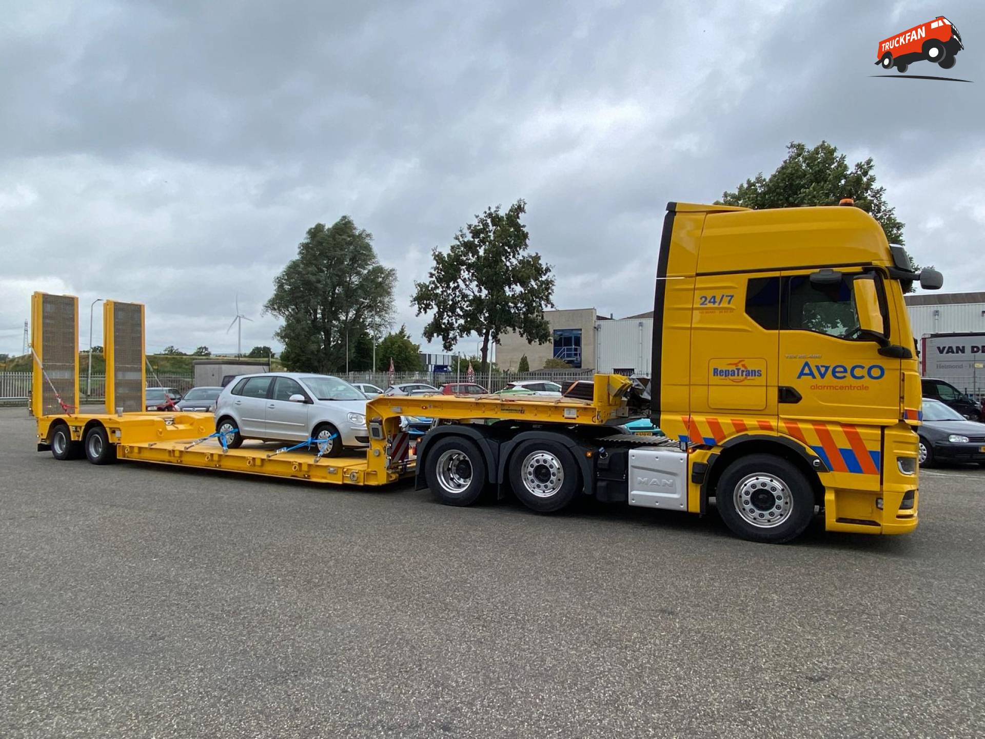 Faymonville MegaMAX uitschuifbare vrachtwagen