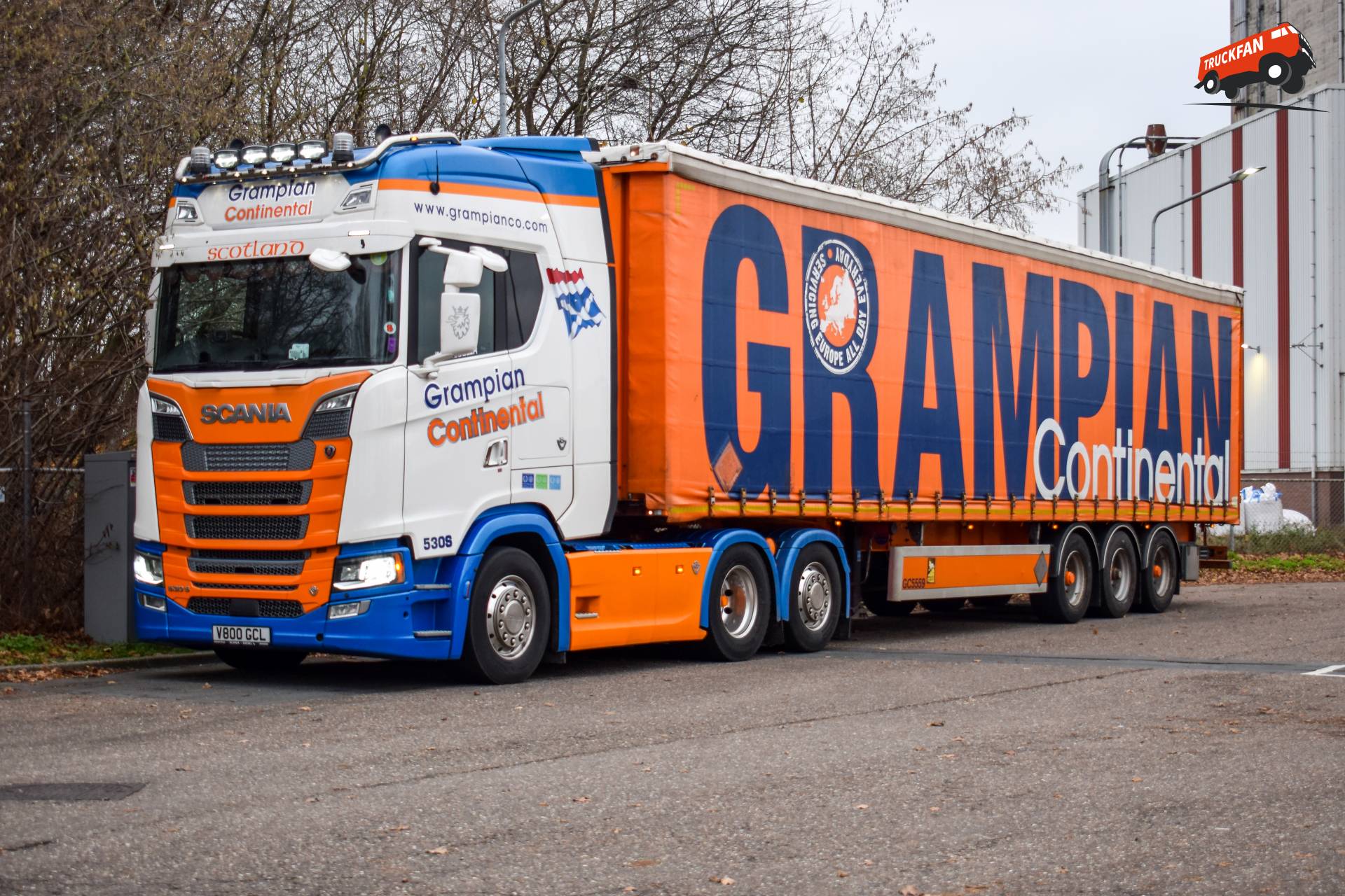 Scania NG530S Grampian Continental Aberdeen Great-Yarmouth Beverwijk  Verona