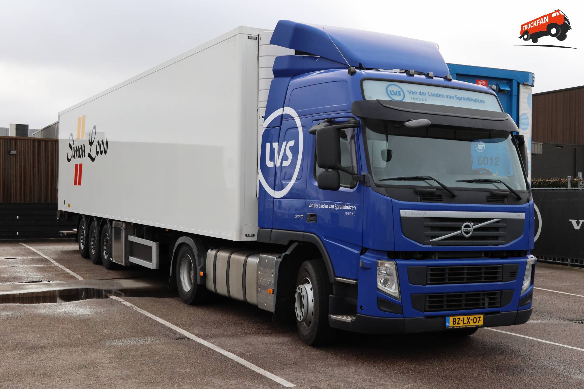 Volvo FM vrachtwagen bij LVS op 21 februari 2026