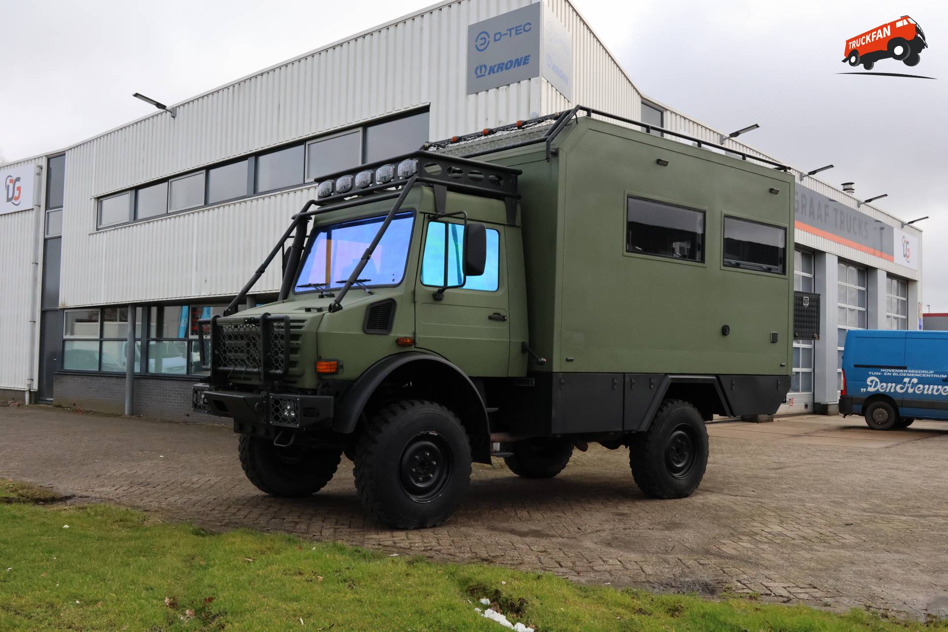 Unimog U-serie voertuig