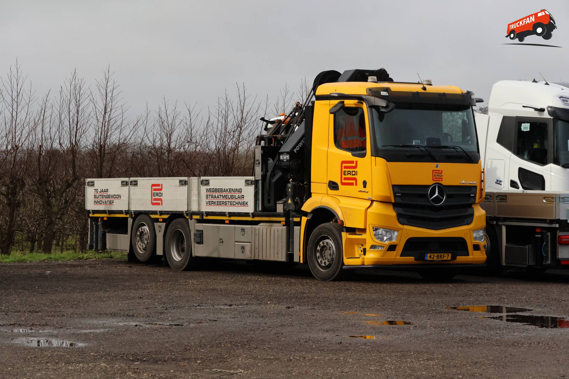 Mercedes-Benz Actros vrachtwagen van Erdi