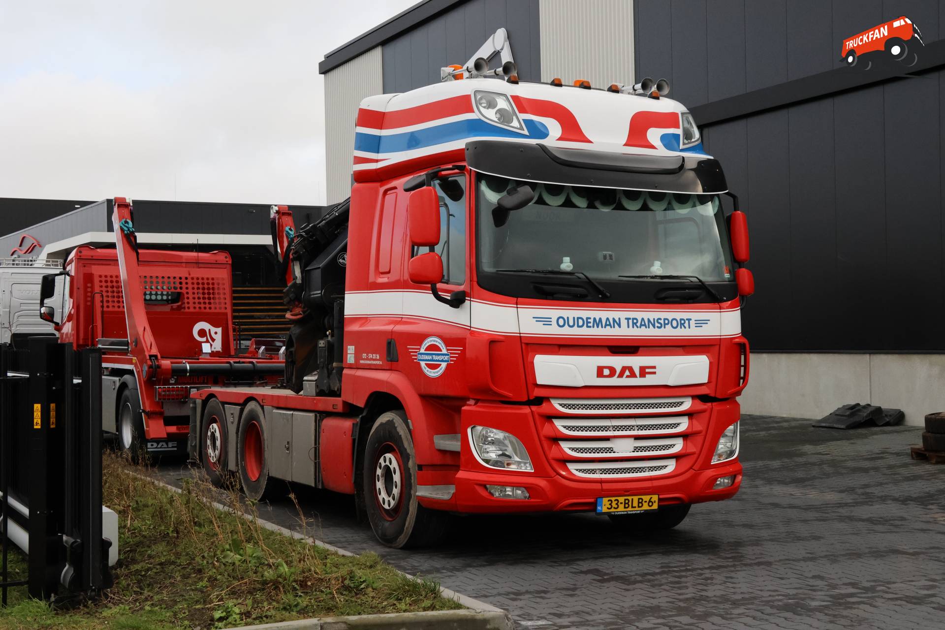 DAF CF Euro 6 vrachtwagen van Oudeman