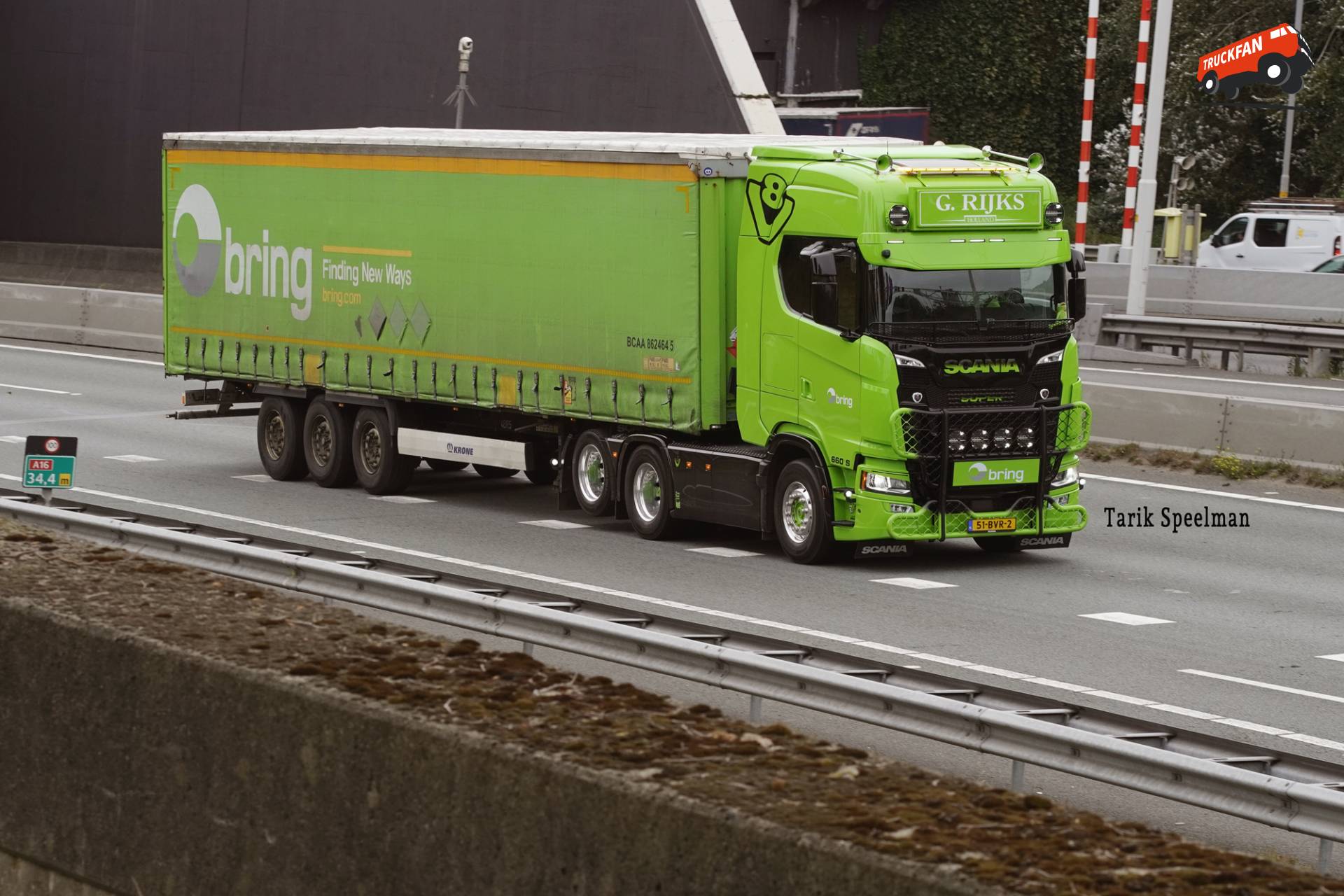 Scania 660S vrachtwagen met kenteken 51-BVR-2