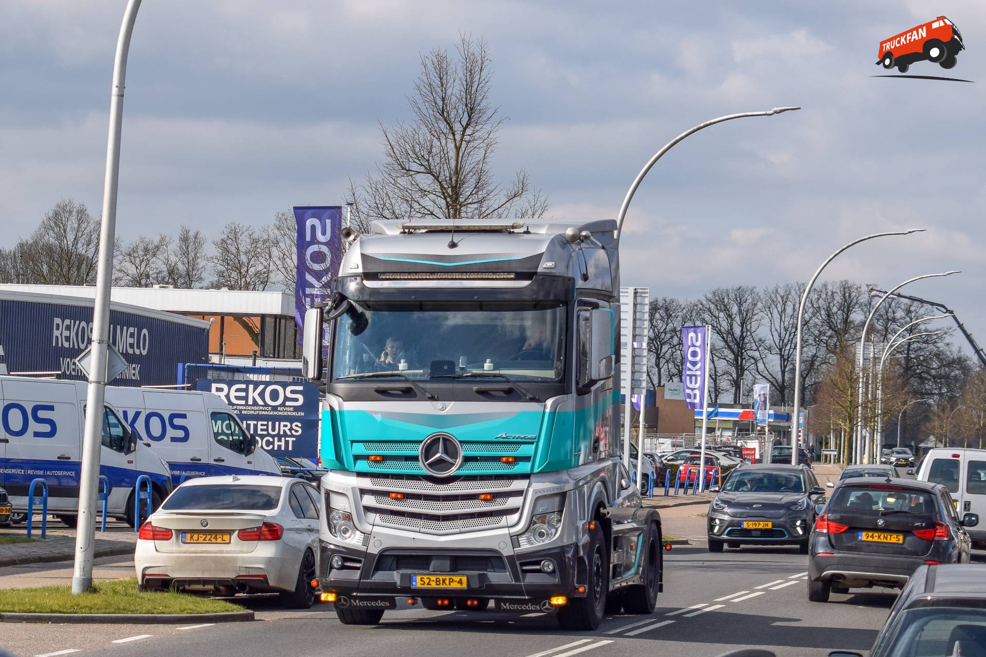 Mercedes Benz Actros MP4 DDL Transport Klazienaveen