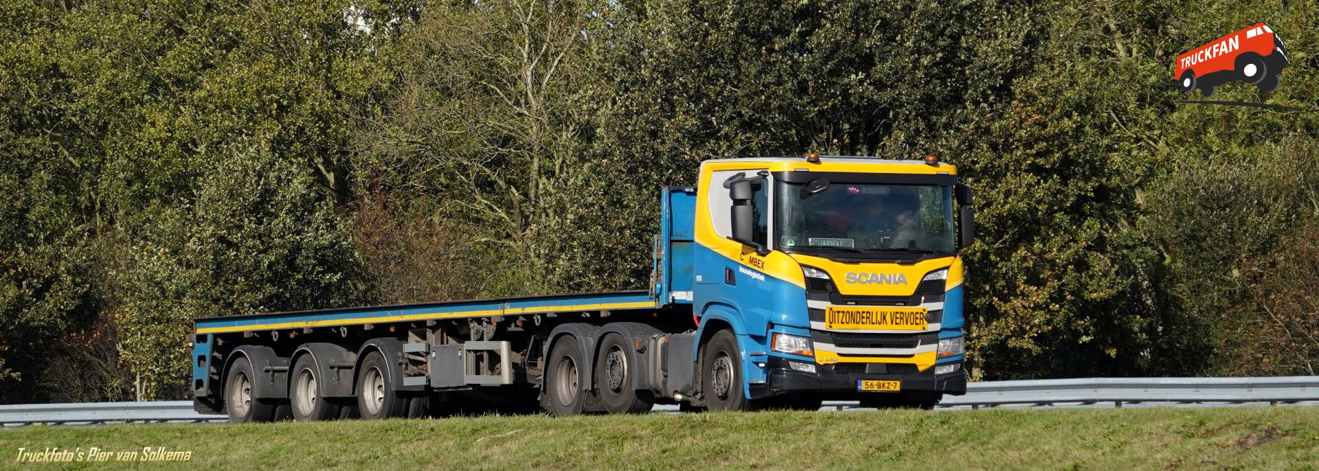 Scania G450 vrachtwagen van Combex