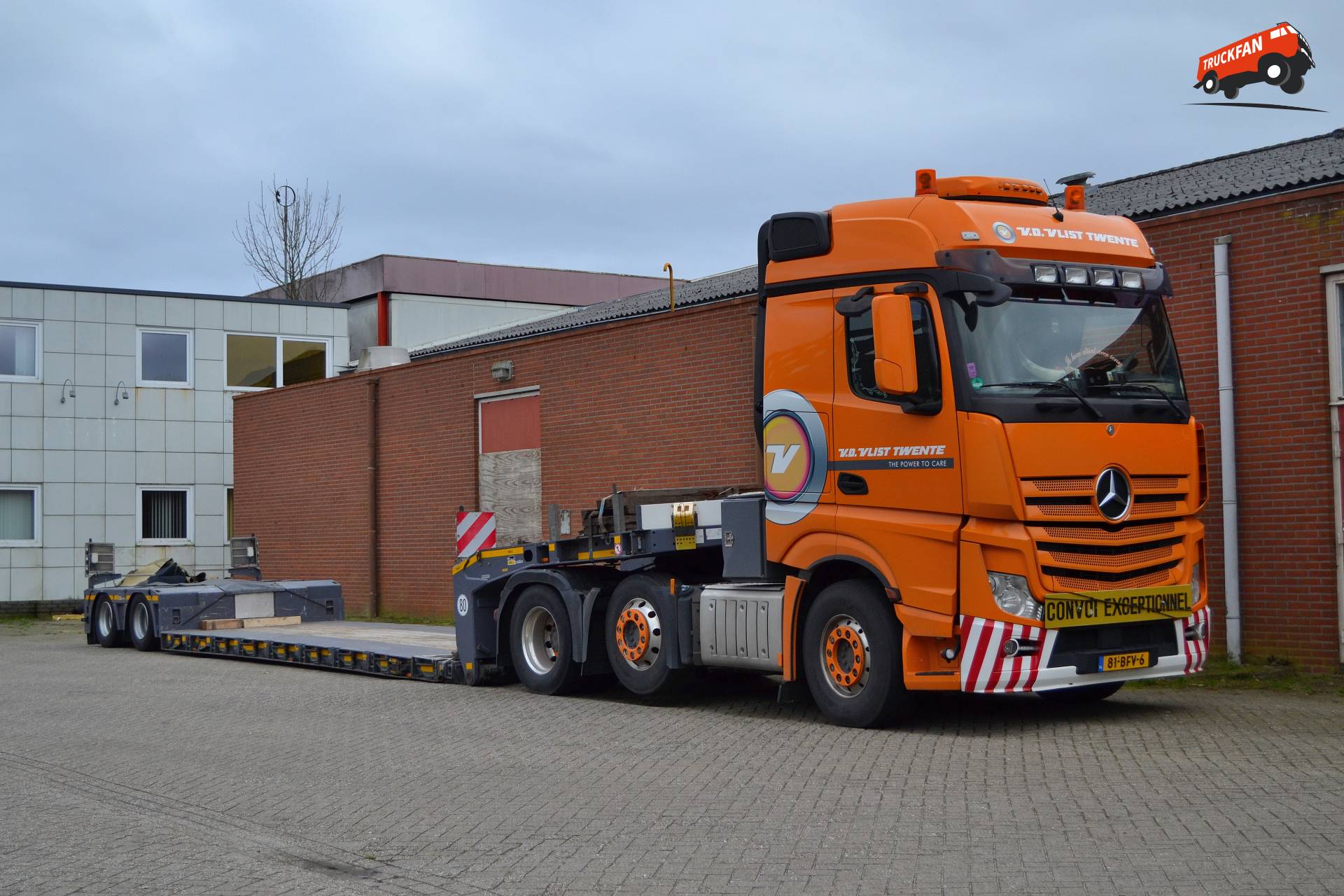 Mercedes Benz Actros MP4 ZTT Zwaar Transport Twente van der Vlist Rijssen