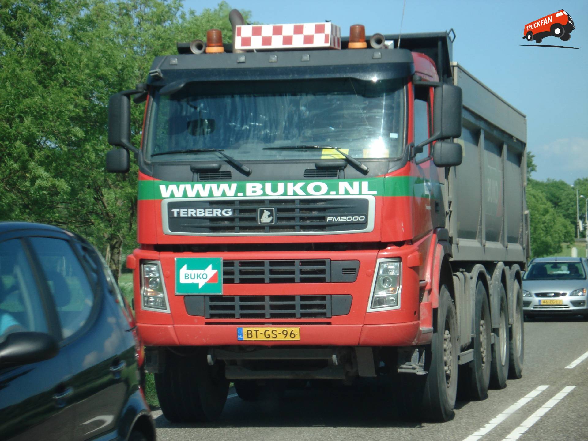 Terberg FM2000 vrachtwagen bij Buko Transport