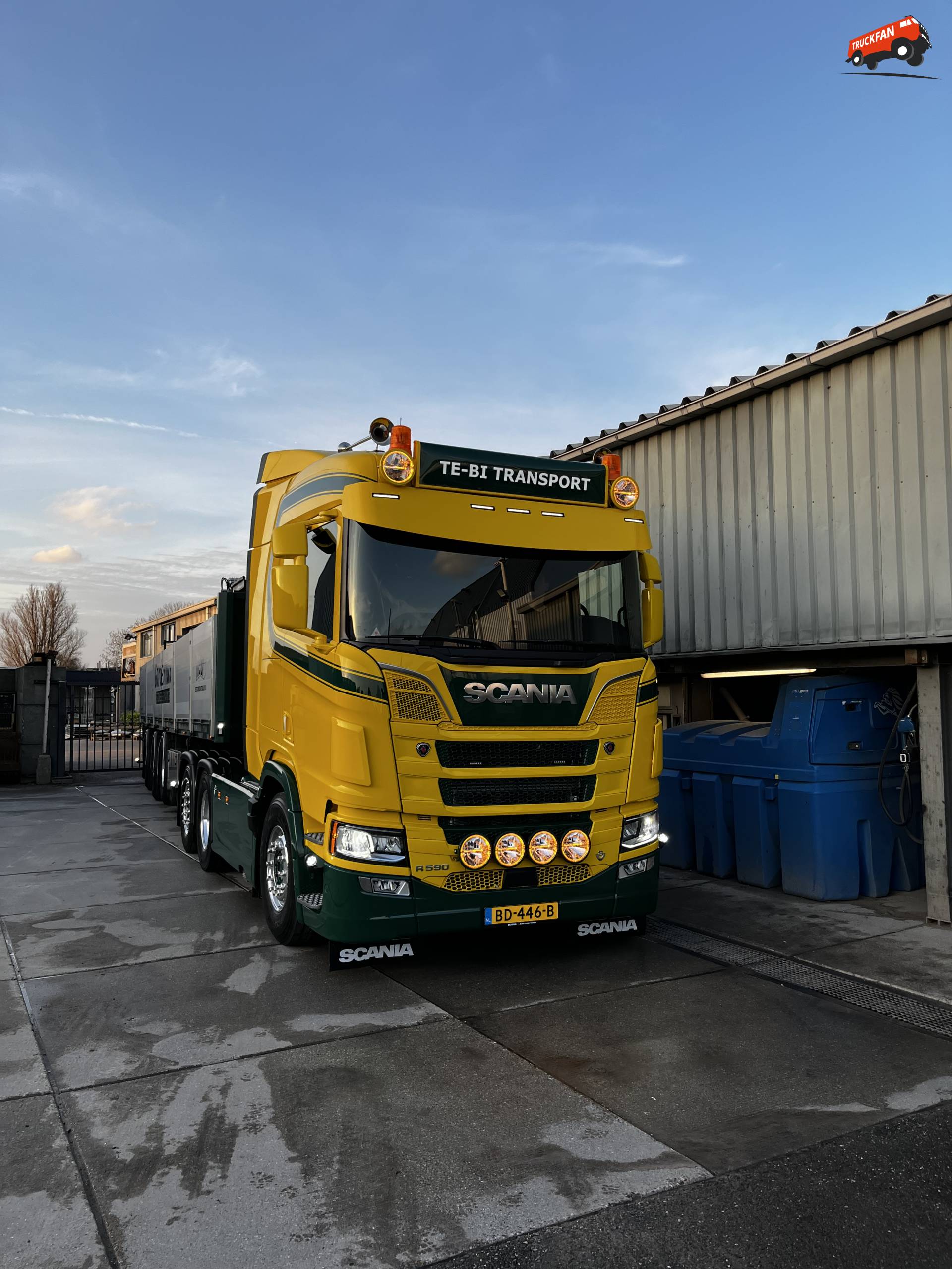Scania R590 van Te-Bi Transport B.V.