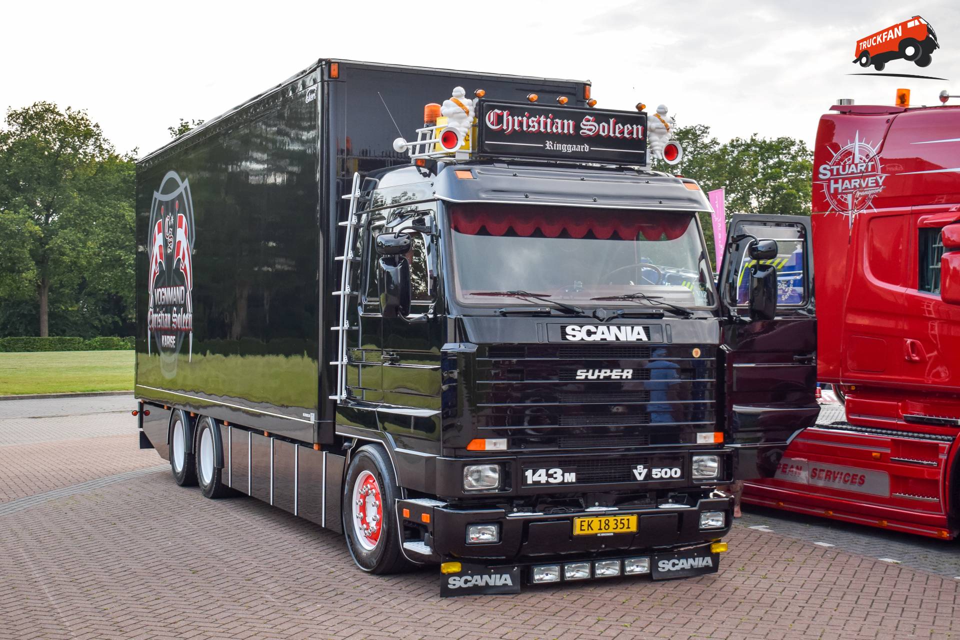 Scania R143M 500 Streamline Christiaan Soleen Karise Ringgaard (DK)