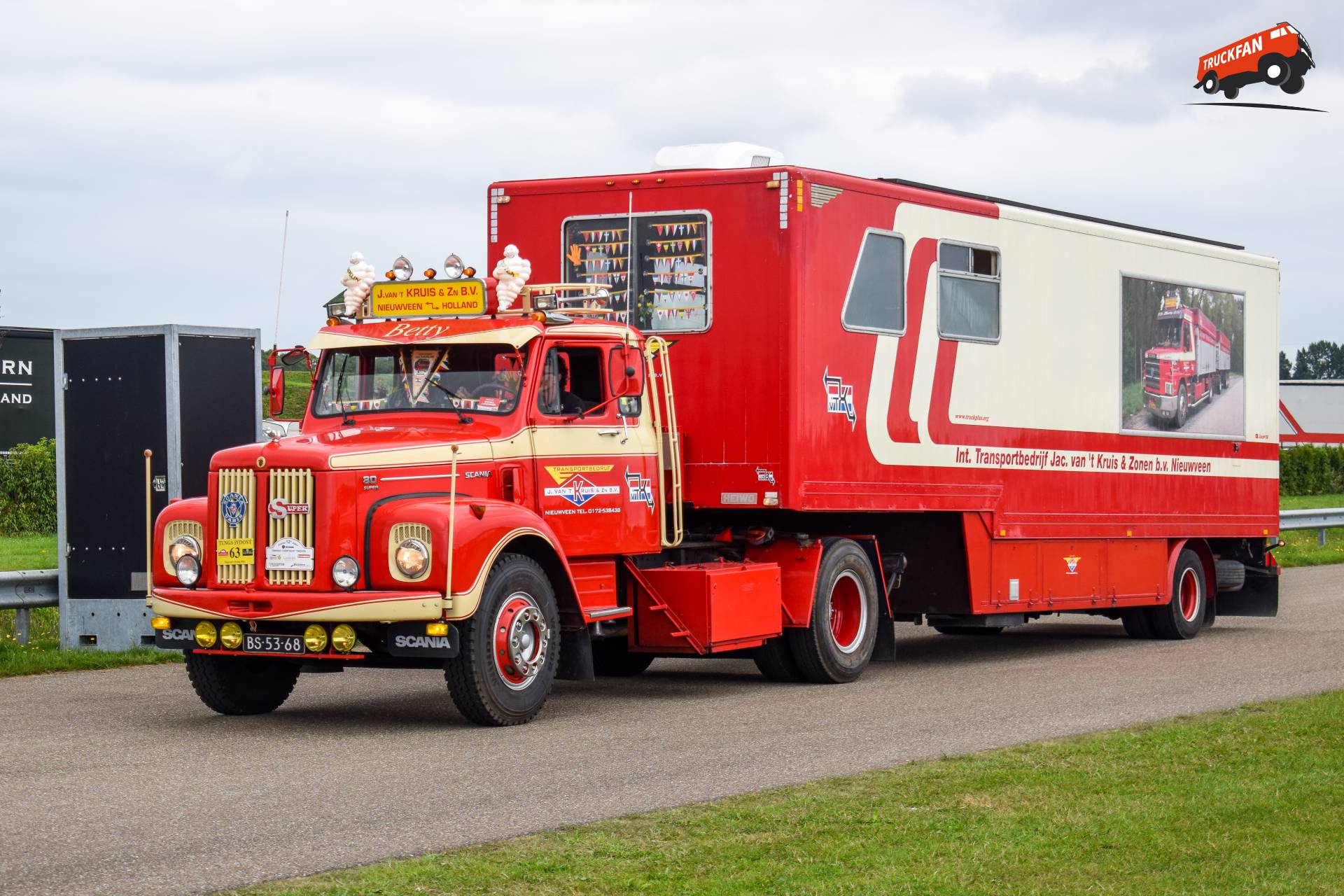 Scania L80 Super J. van 't Kruis Nieuwveen