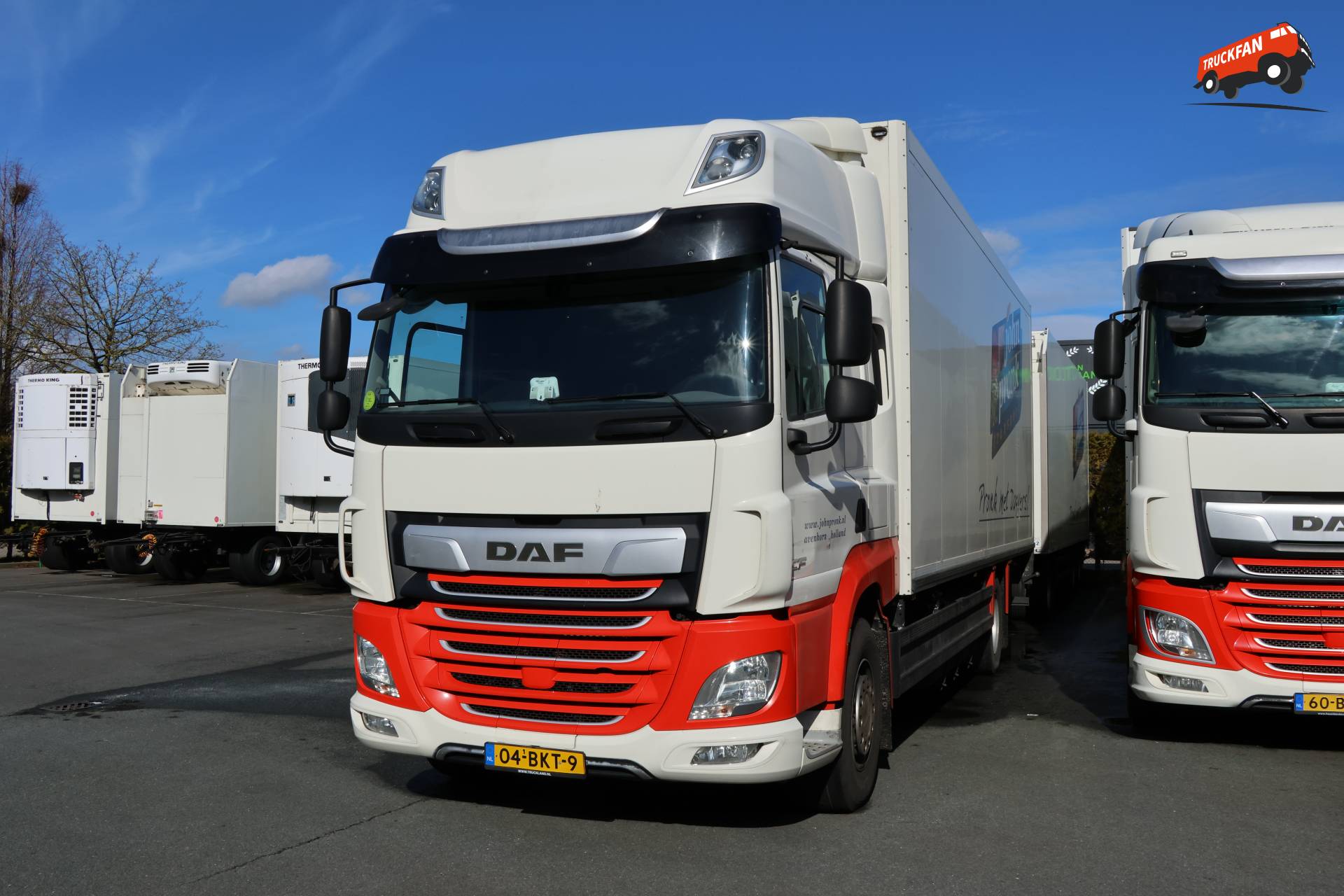 DAF CF Euro 6 vrachtwagen van John Pronk