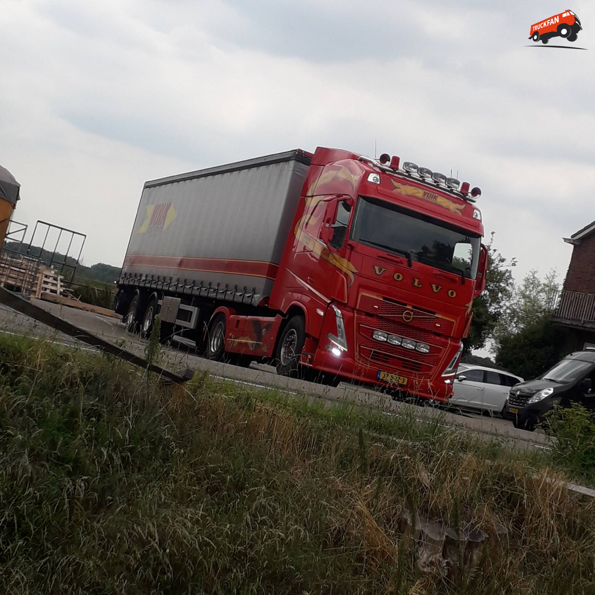 Volvo FM truck in LeBij