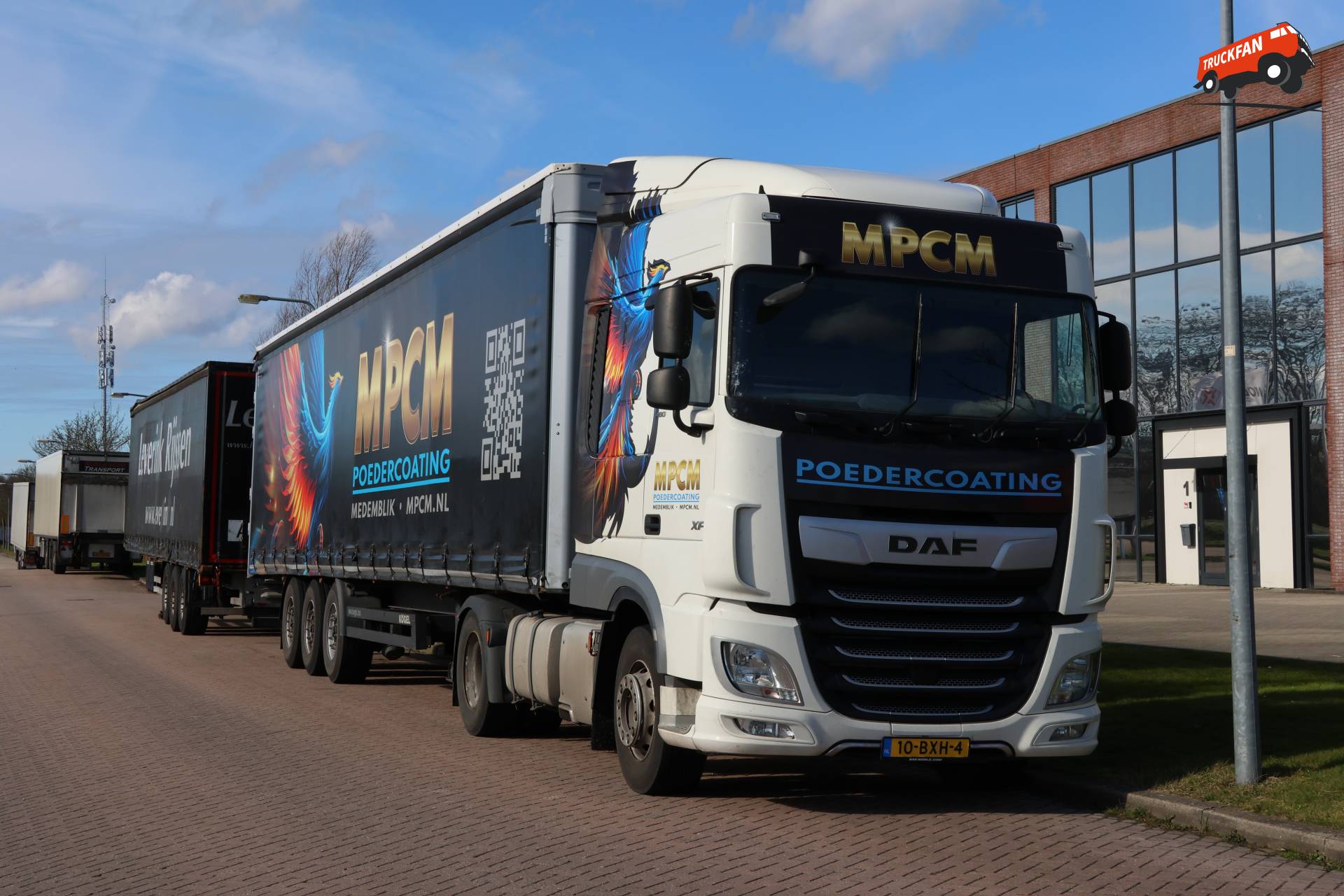 DAF XF Euro 6 vrachtwagen van MPCM