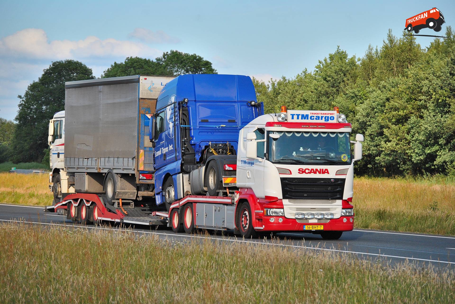 Scania R450 TTM Cargo Trucktransport Vollenhove