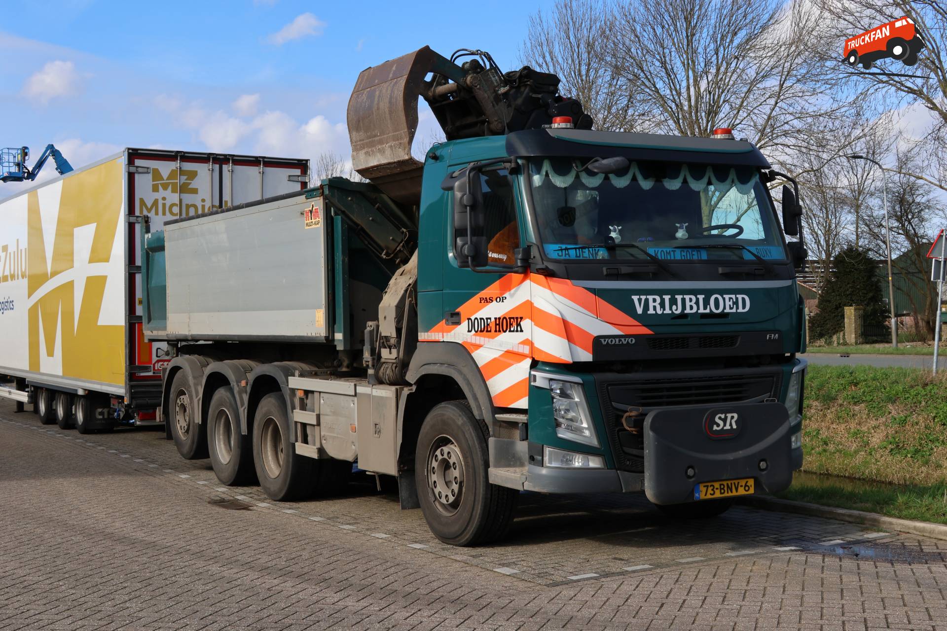 Volvo FM truck by Vrijbloed Transport B.V.