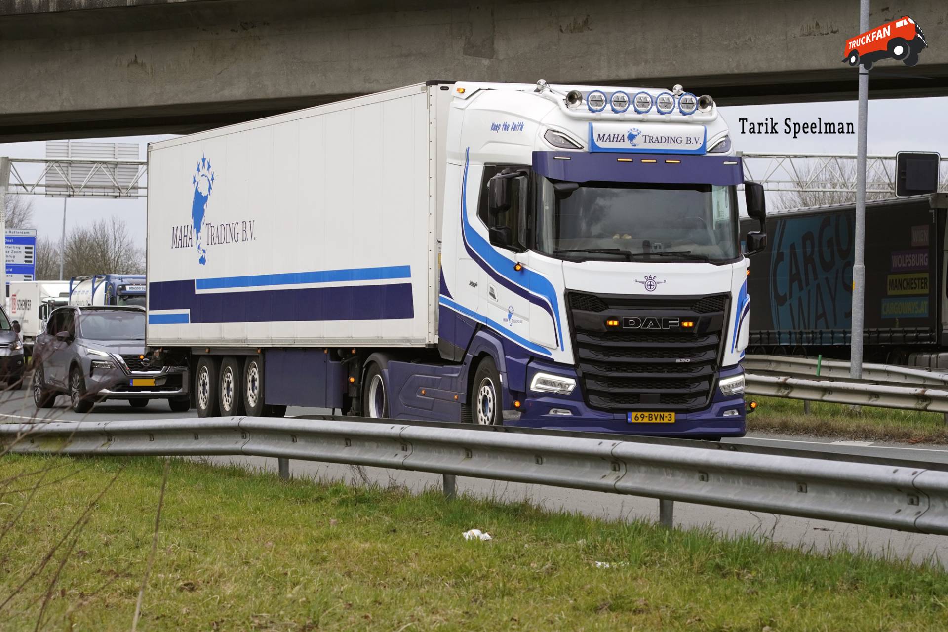 DAF XG+ vrachtwagen met kenteken 69-BVN-3