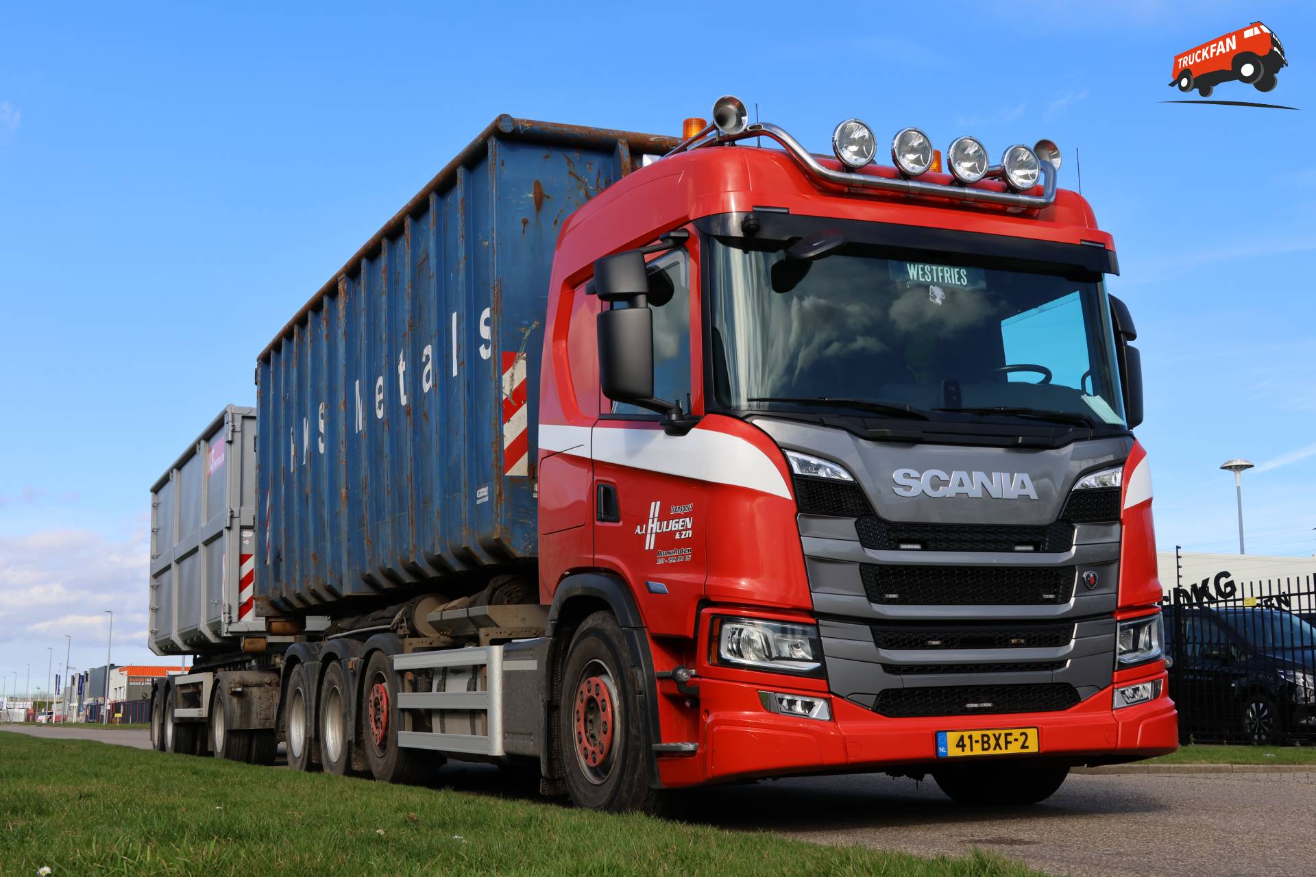 Scania G500 vrachtwagen van AJ Huijgen & zn