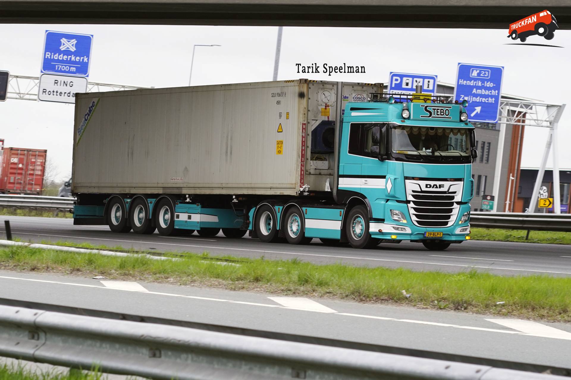 DAF XF Euro 6 vrachtwagen met kenteken 39-BLP-1