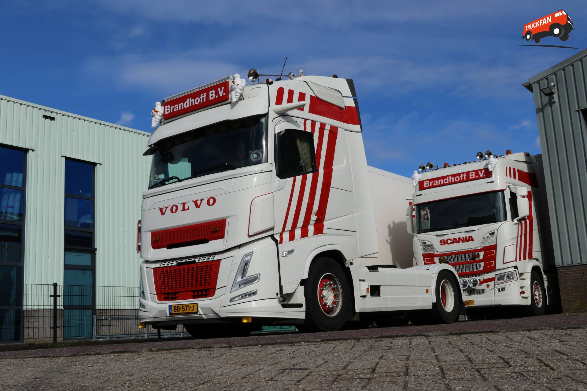 Volvo FH Aero truck by Brandhoff