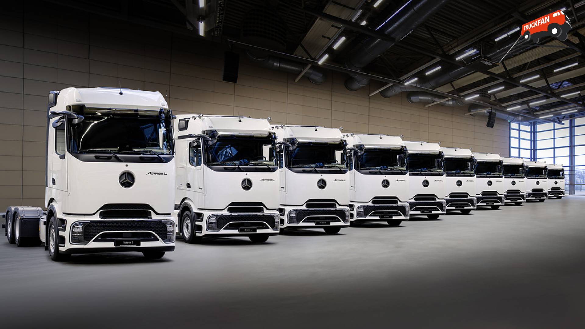 Mercedes-Benz Actros L ProCabin trucks voor Girteka Logistics
