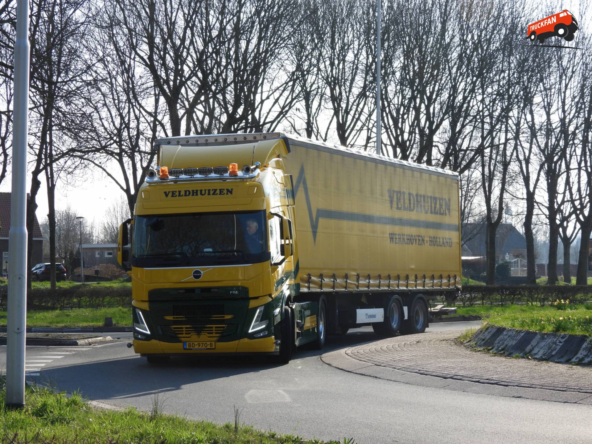 Veldhuizen Transport Volvo FM Electric.