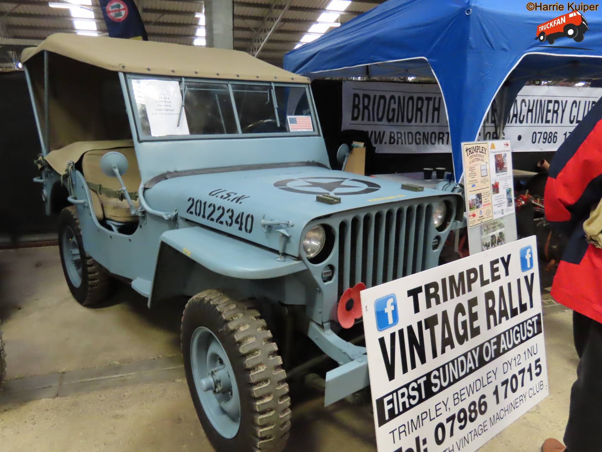 Onbekende Ford, gezien op de World Tractor Show in Malvern 2026.