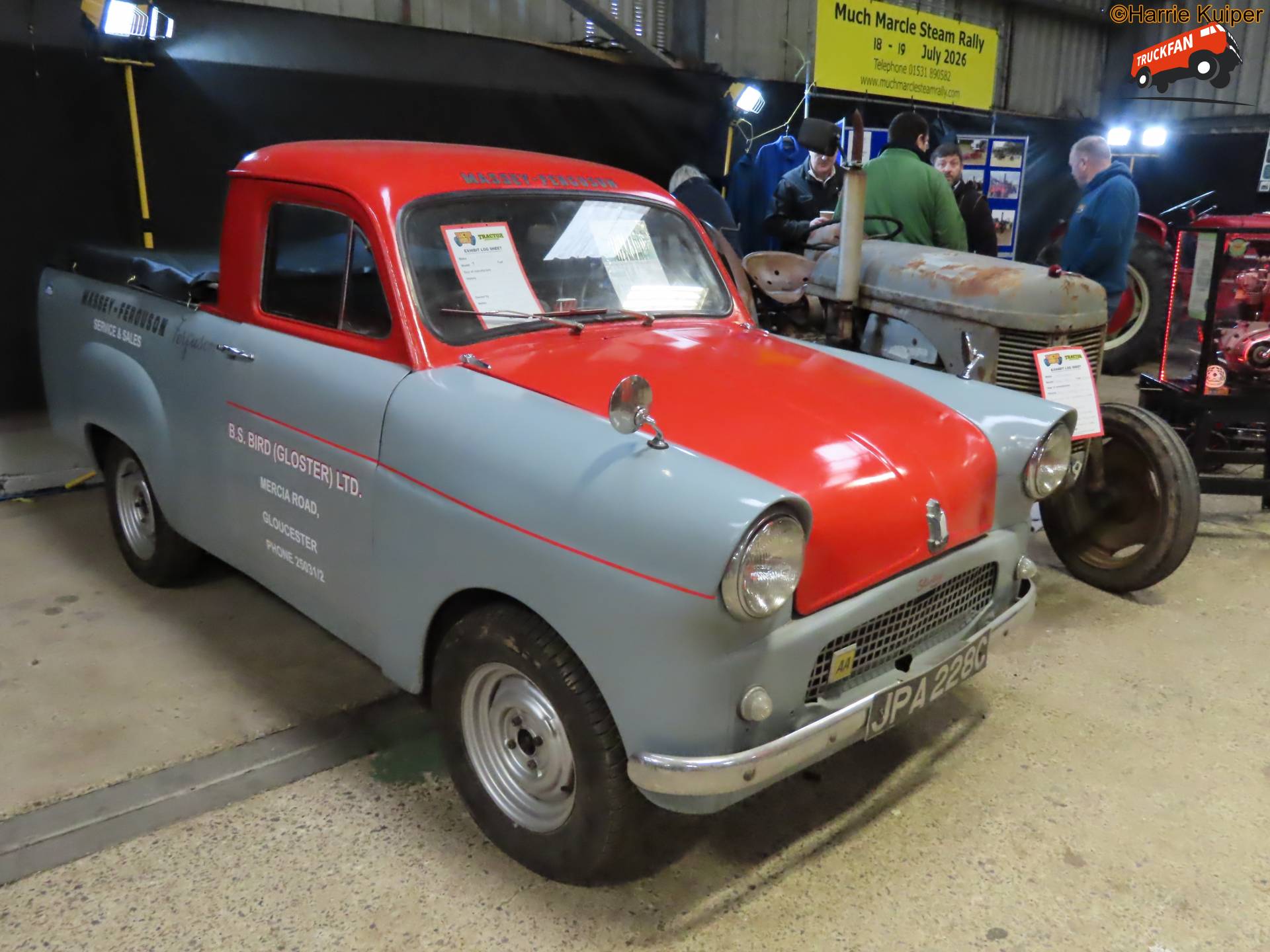 Morris 7, gezien op de World Tractor show in Malvern 2026.