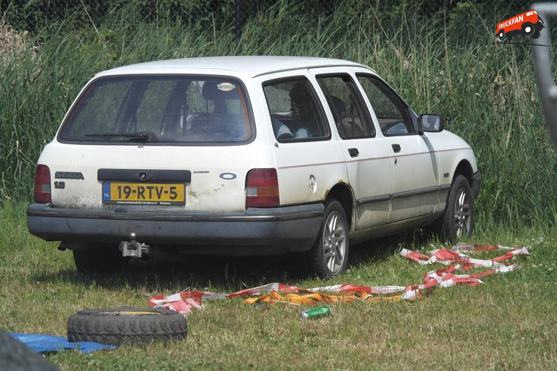 Ford Sierra tijdens Foute Cross 2017