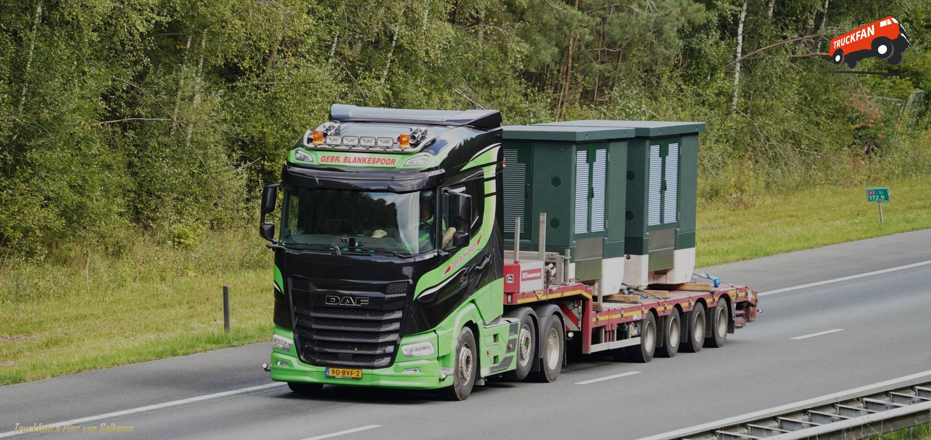 DAF XG vrachtwagen van Gebr. Blankenspoor