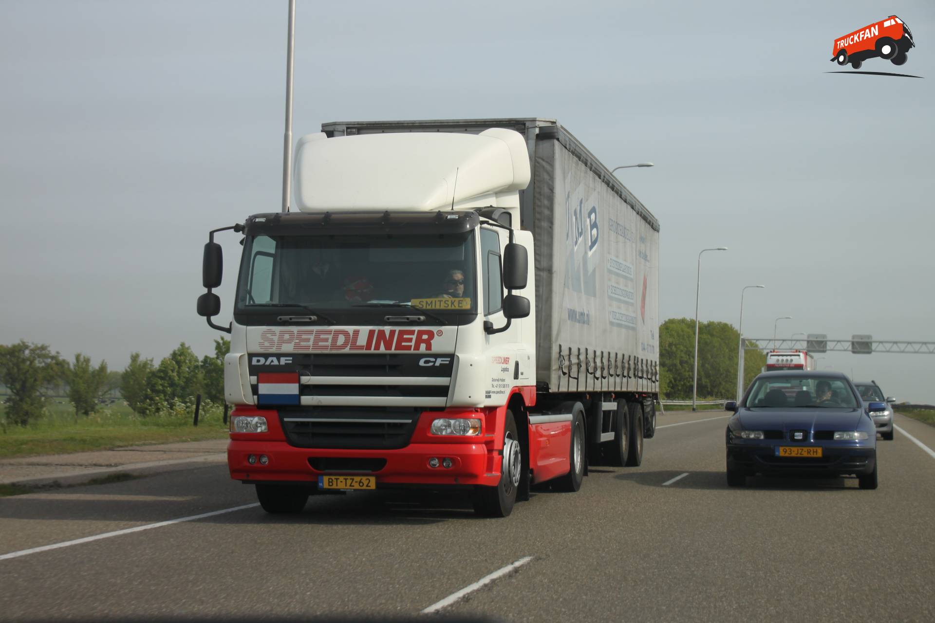 DAF CF75 truck van Speedliner