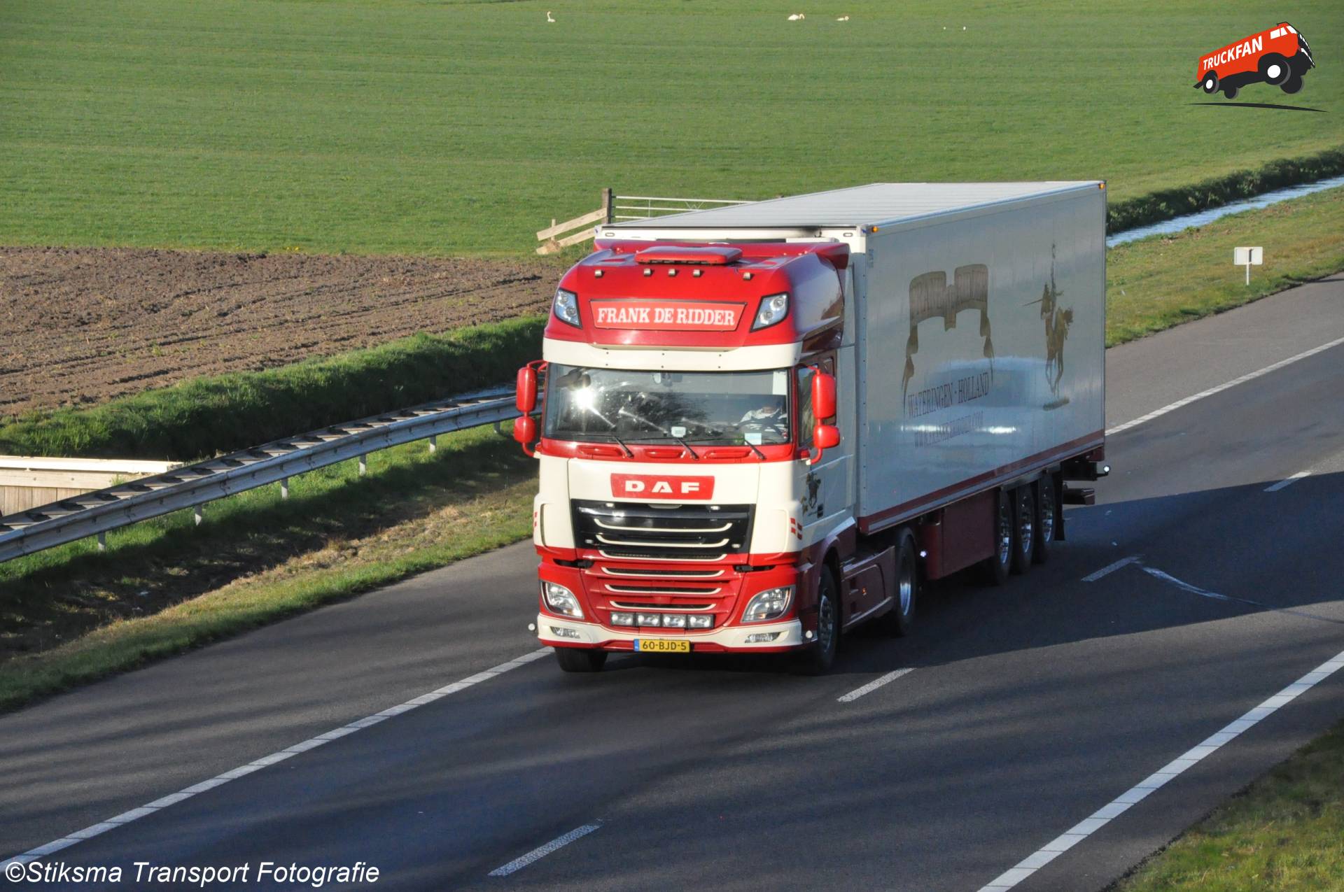 DAF XF vrachtwagen van Frank De Ridder