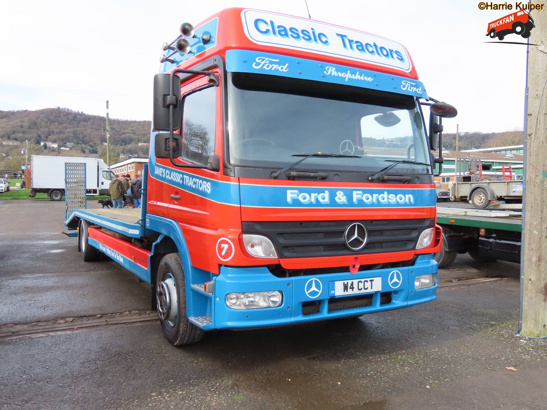 Mercedes-Benz vrachtwagen op World Tractor show 2026