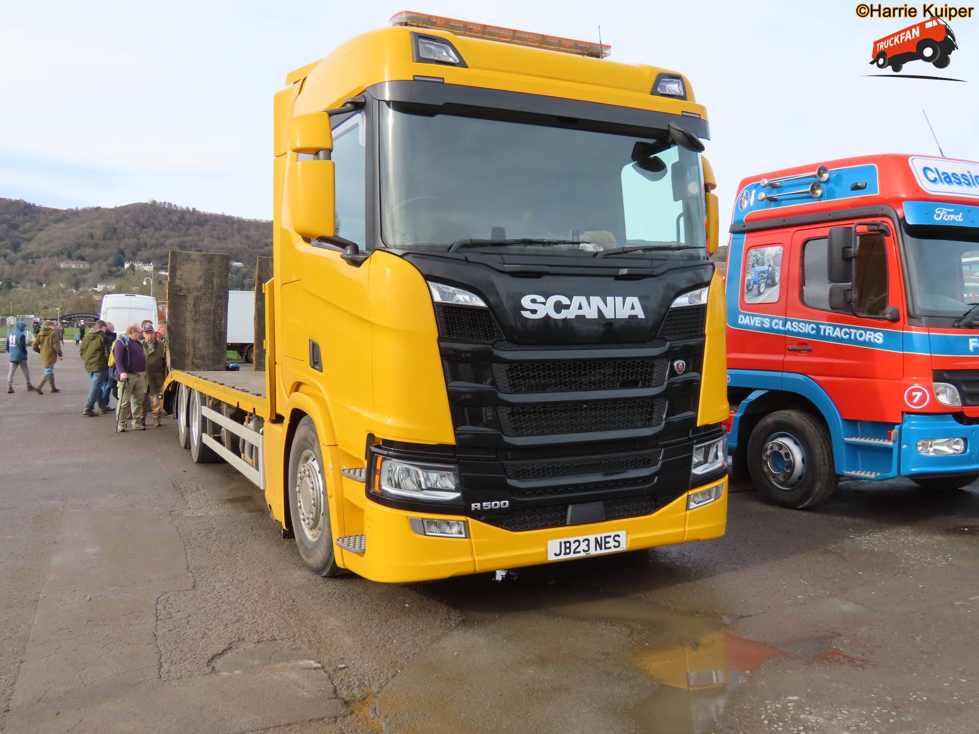 Scania R500 truck at World Tractor Show 2026